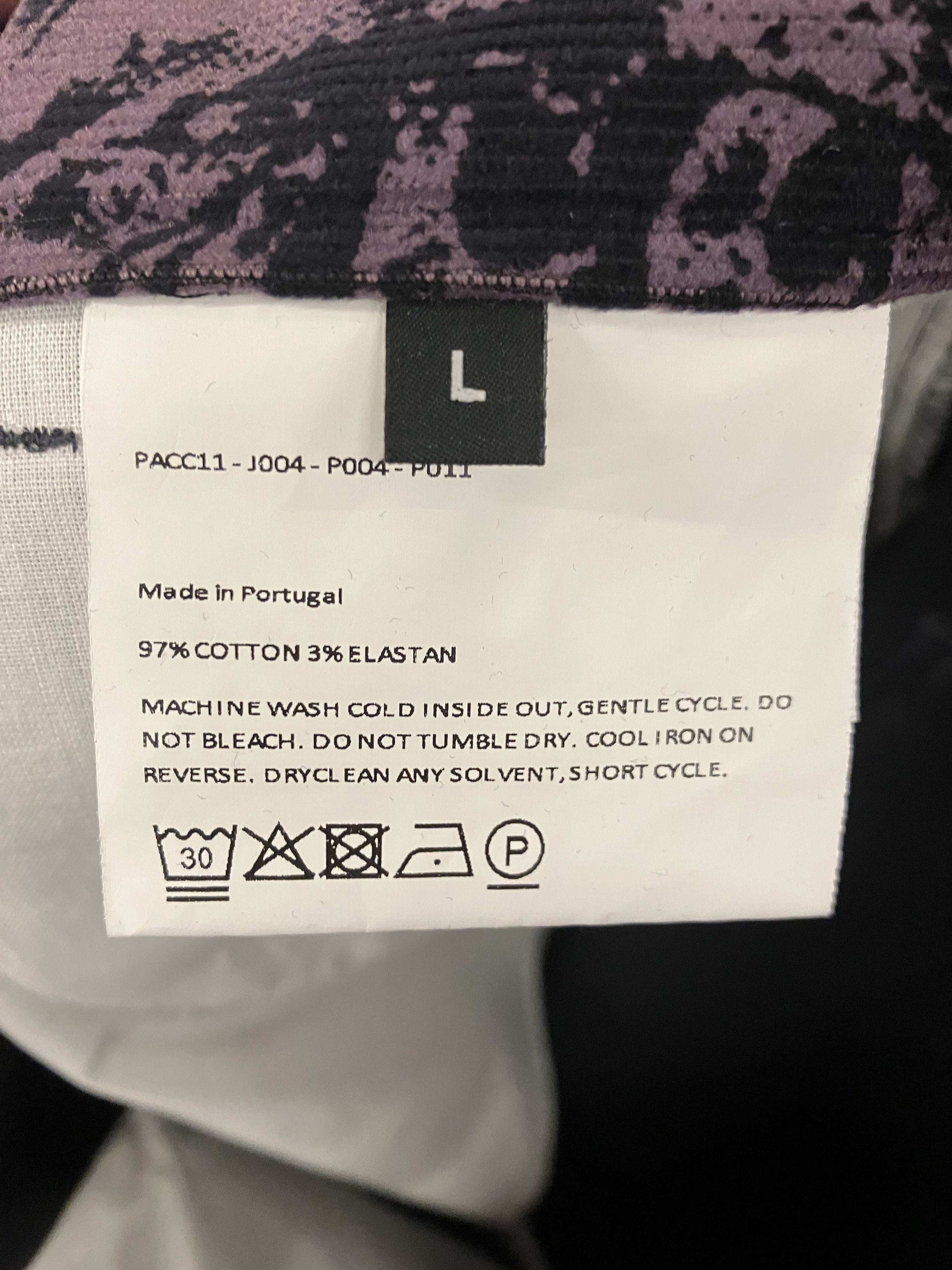 Gosha Rubchinskiy NWT PACCBET Mens Spray Corduroy Pants Size US 33 - 8 Thumbnail