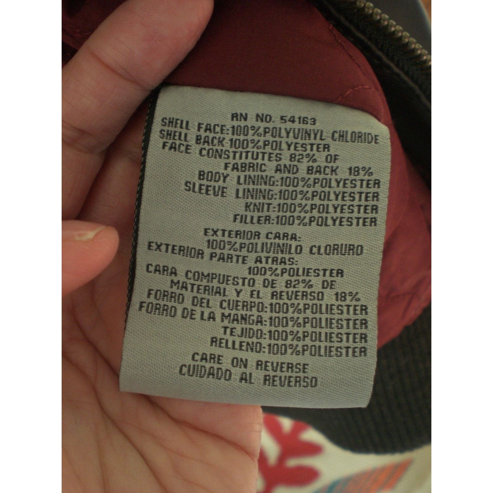 Levi's Men's Pleather Levi's Bomber Jacket Sz Medium Size US M / EU 48-50 / 2 - 6 Thumbnail