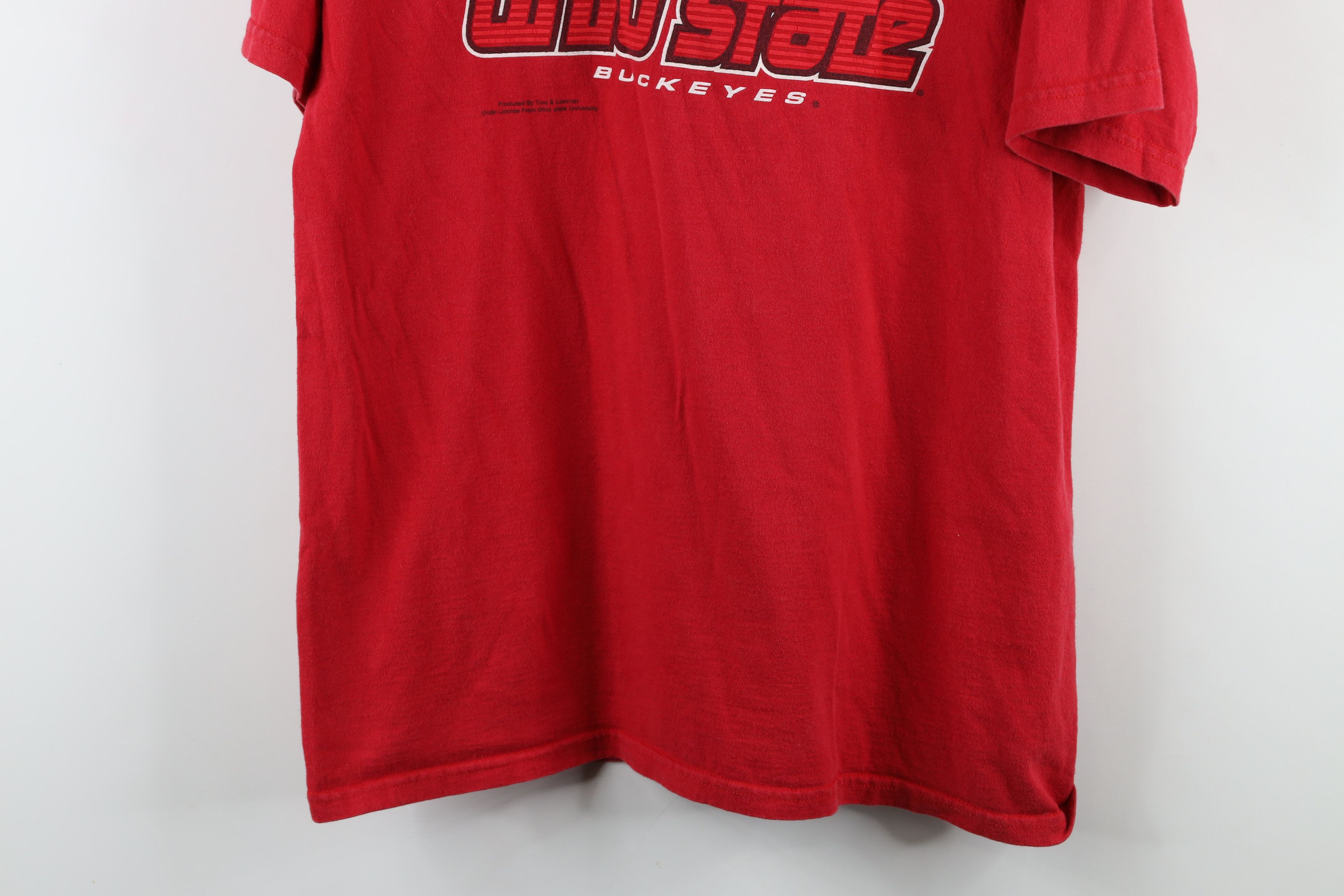 Vintage Vintage 90s The Ohio State University Short Sleeve T-Shirt Size US L / EU 52-54 / 3 - 3 Thumbnail