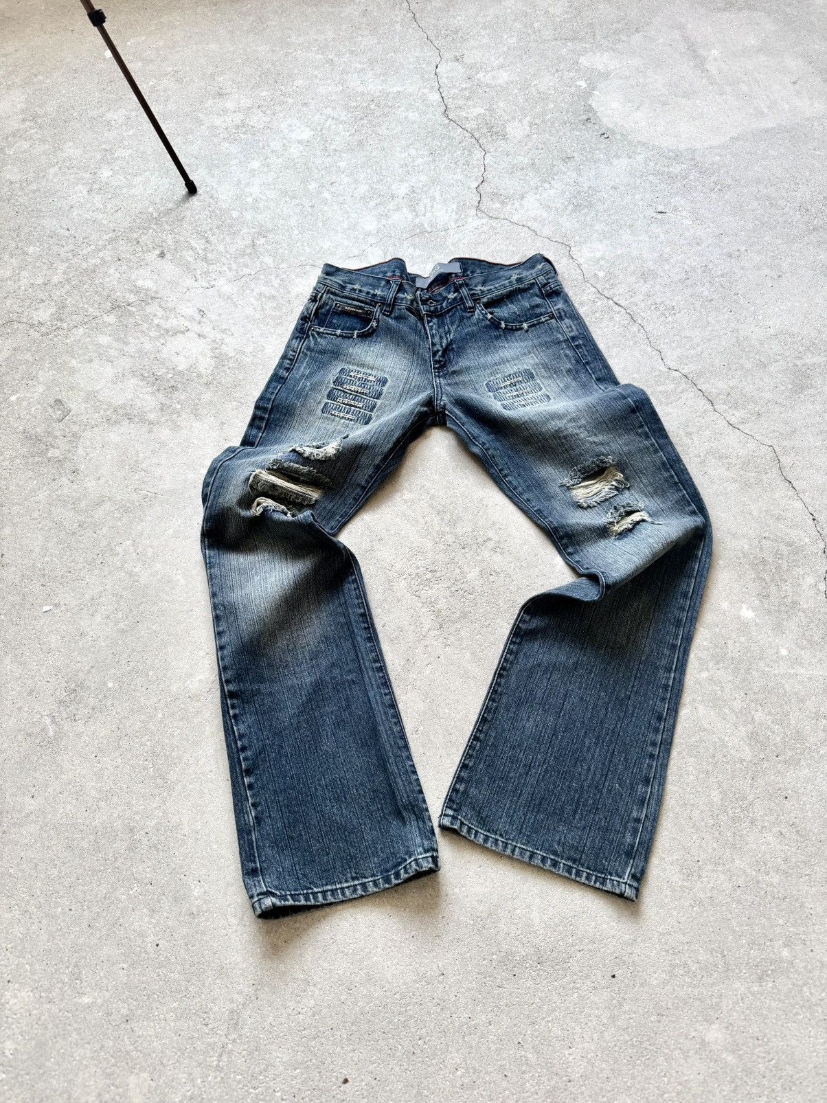 Dolce & Gabbana Dolce&Gabbana Distressed Jeans Flared 30 Size 30" / US 8 / IT 44 - 5 Thumbnail