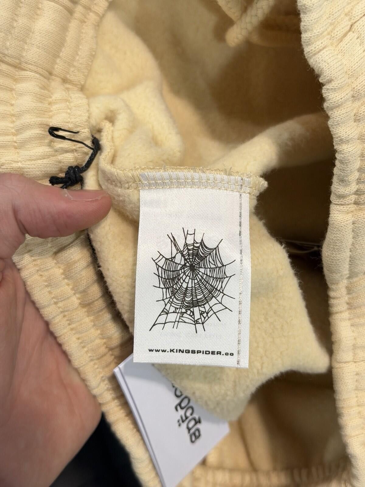 Sp5der Size XS - Sp5der Worldwide Cream Stone Sweatpants Spider Size US 28 / EU 44 - 9 Thumbnail
