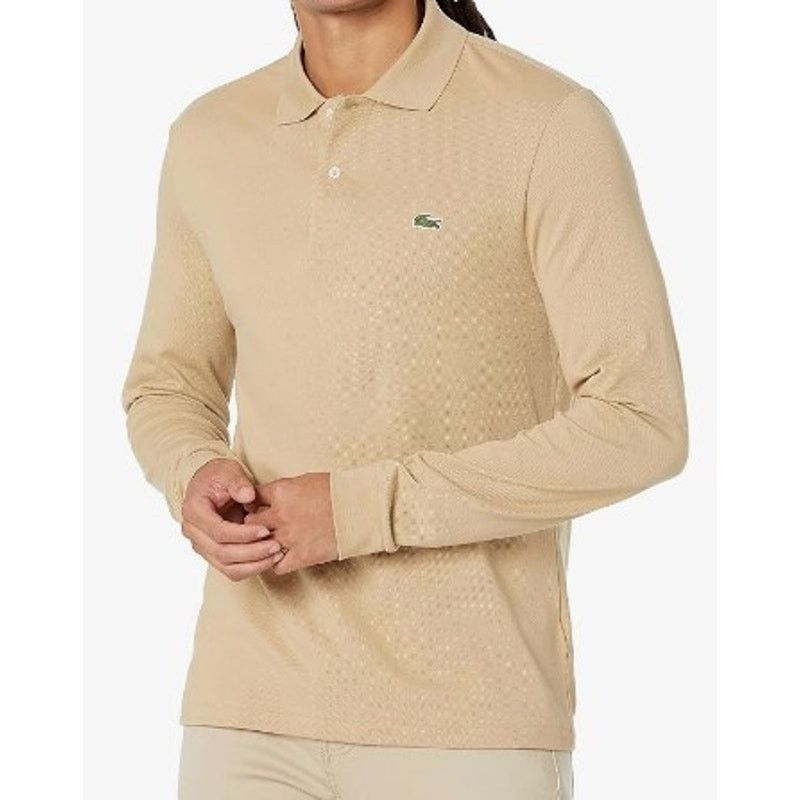 Lacoste Lacoste Men's Classic Long Sleeve Pique Polo Shirt Viennois Size US XL / EU 56 / 4 - 1 Thumbnail