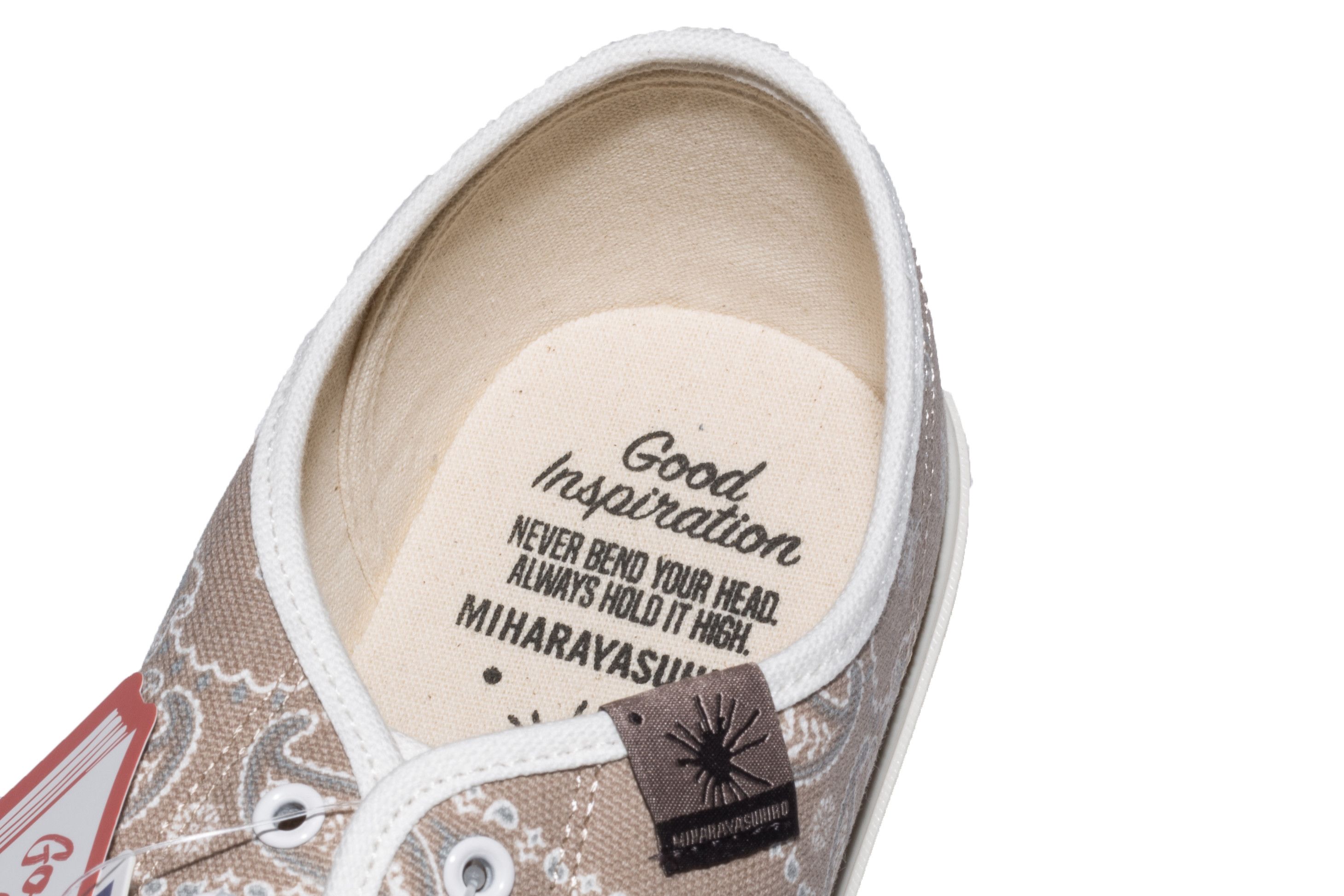 Maison MIHARA YASUHIRO Green Paisley Low Top Court Shoes Size US 10 / EU 43 - 9 Thumbnail