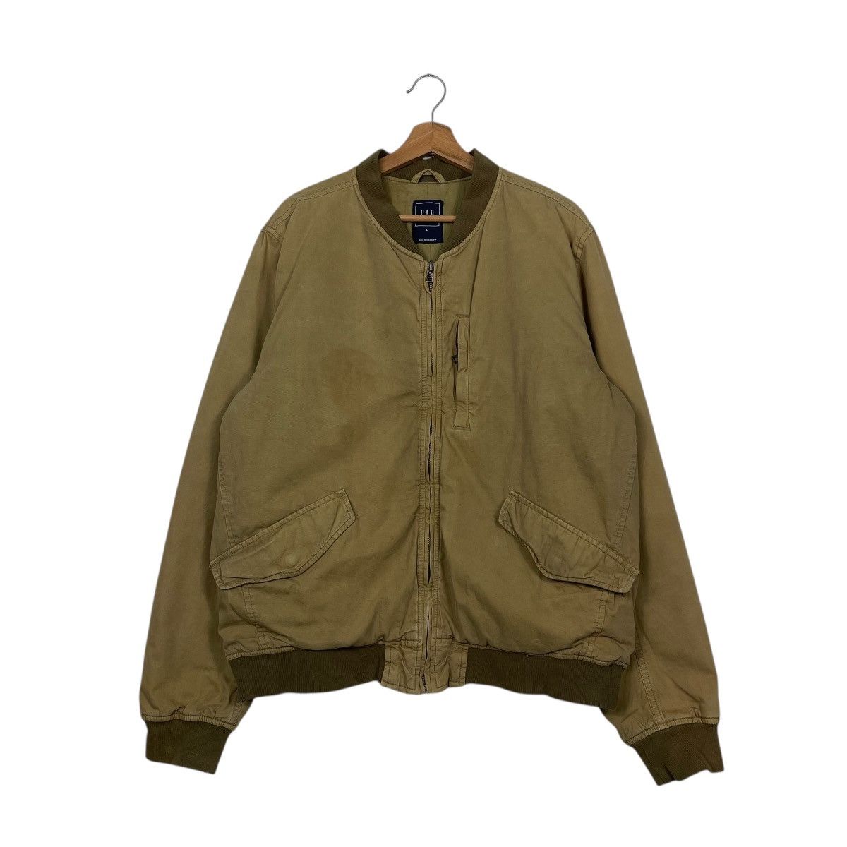 Gap GAP Army Stlye Bomber Jacket Size L Size US L / EU 52-54 / 3 - 1 Thumbnail