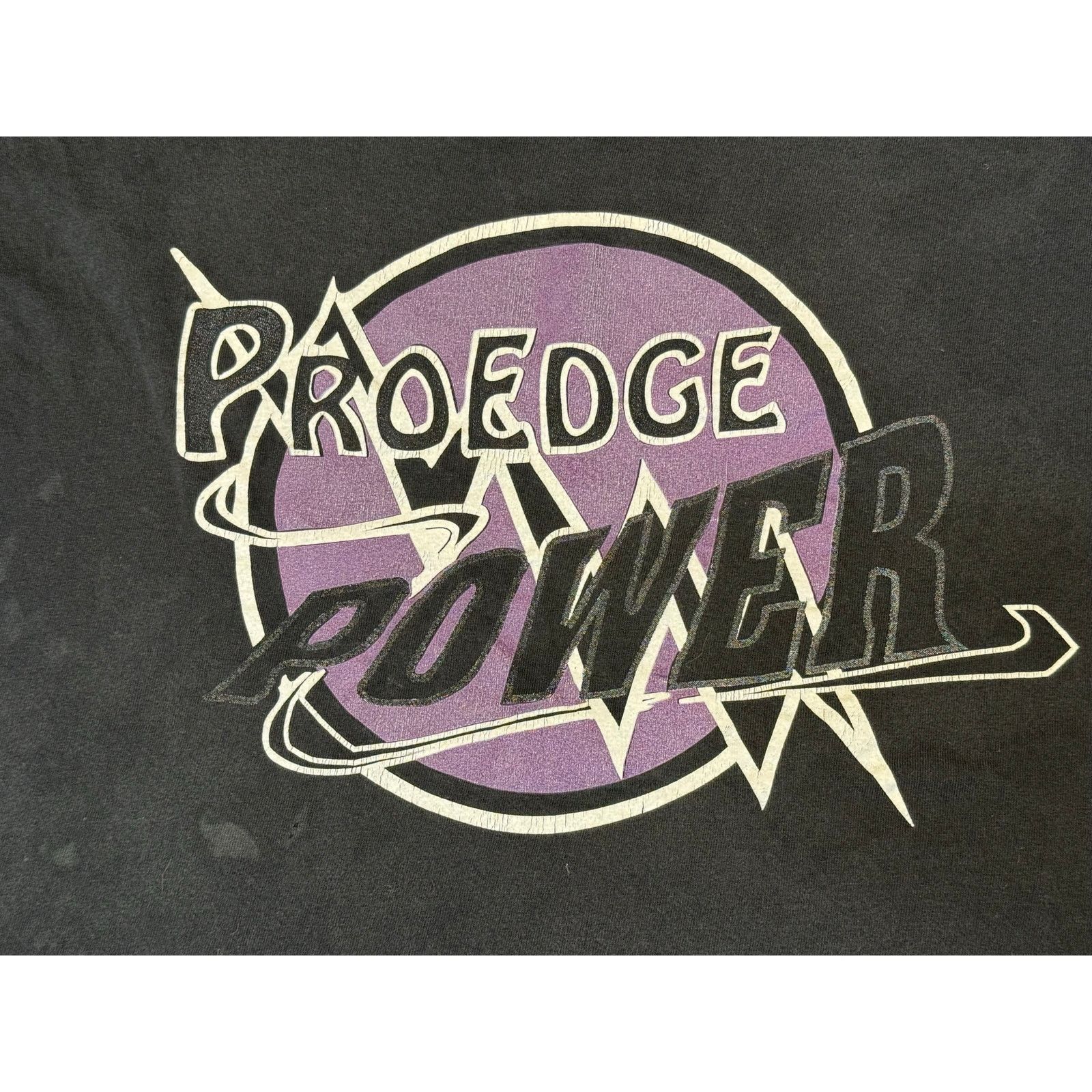Fruit Of The Loom × Vintage Vintage 90s Pro Edge Power Hockey Single Stitch T-shirt XL Size US XL / EU 56 / 4 - 4 Thumbnail