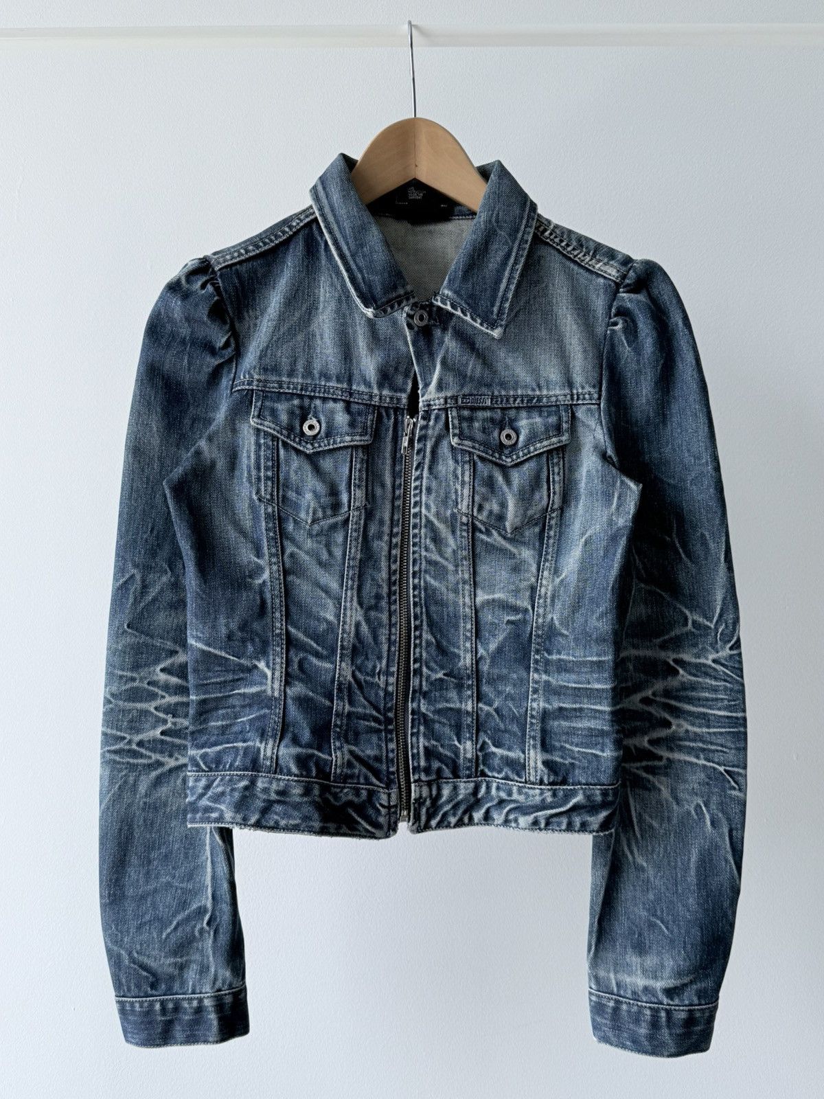 Diesel Y2K Diesel Jacket Rising Sun Avant Garde | Grailed