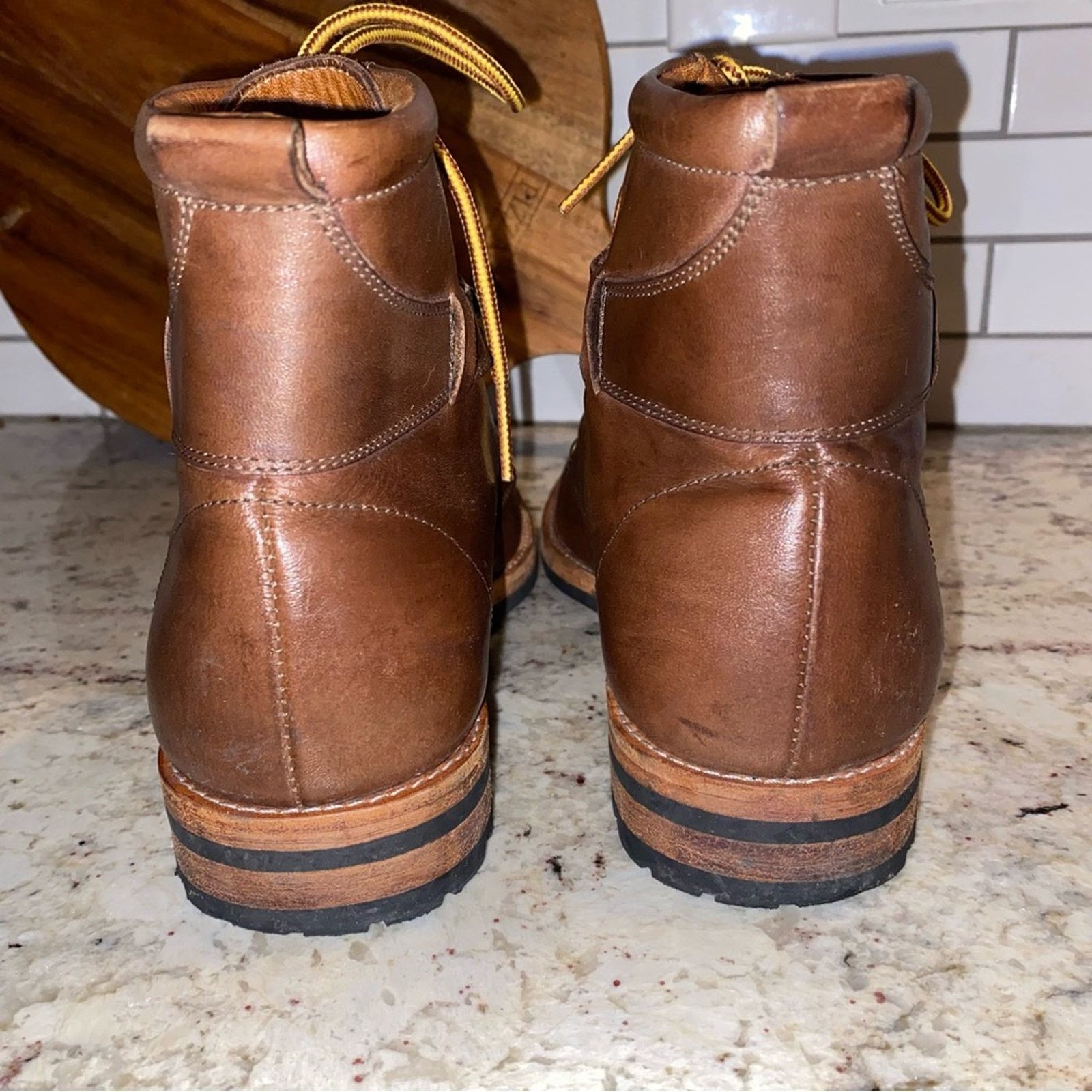 Rachel Comey Rachel Comey $400 Mens Burnside Trench Boot Brown Leather 8 Size US 8 / EU 41 - 9 Thumbnail
