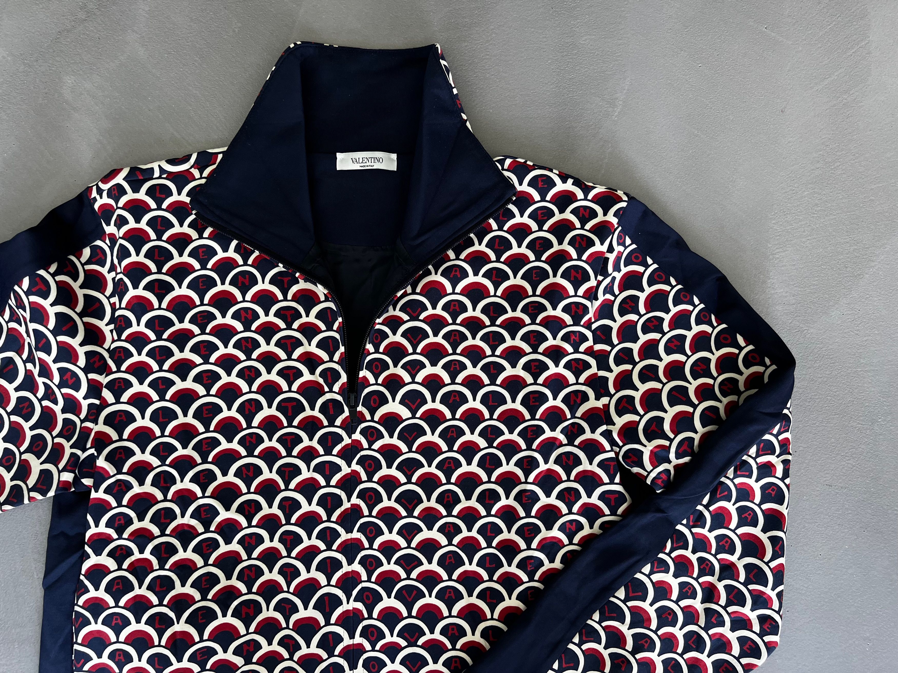 Valentino Valentino Blue Logo Track Jacket, Size M Size US M / EU 48-50 / 2 - 7 Thumbnail