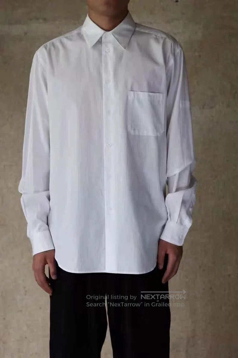 Yohji Yamamoto Yohji Yamamoto White Shirt Size 2. Size US M / EU 48-50 / 2 - 1 Thumbnail