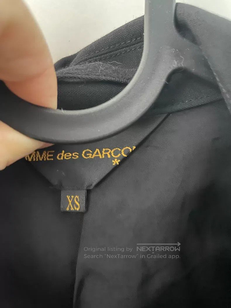 Comme des Garcons Comme des Garcons Wool Cutout Tie Belt Suit Size XS / US 0-2 / IT 36-38 - 3 Thumbnail