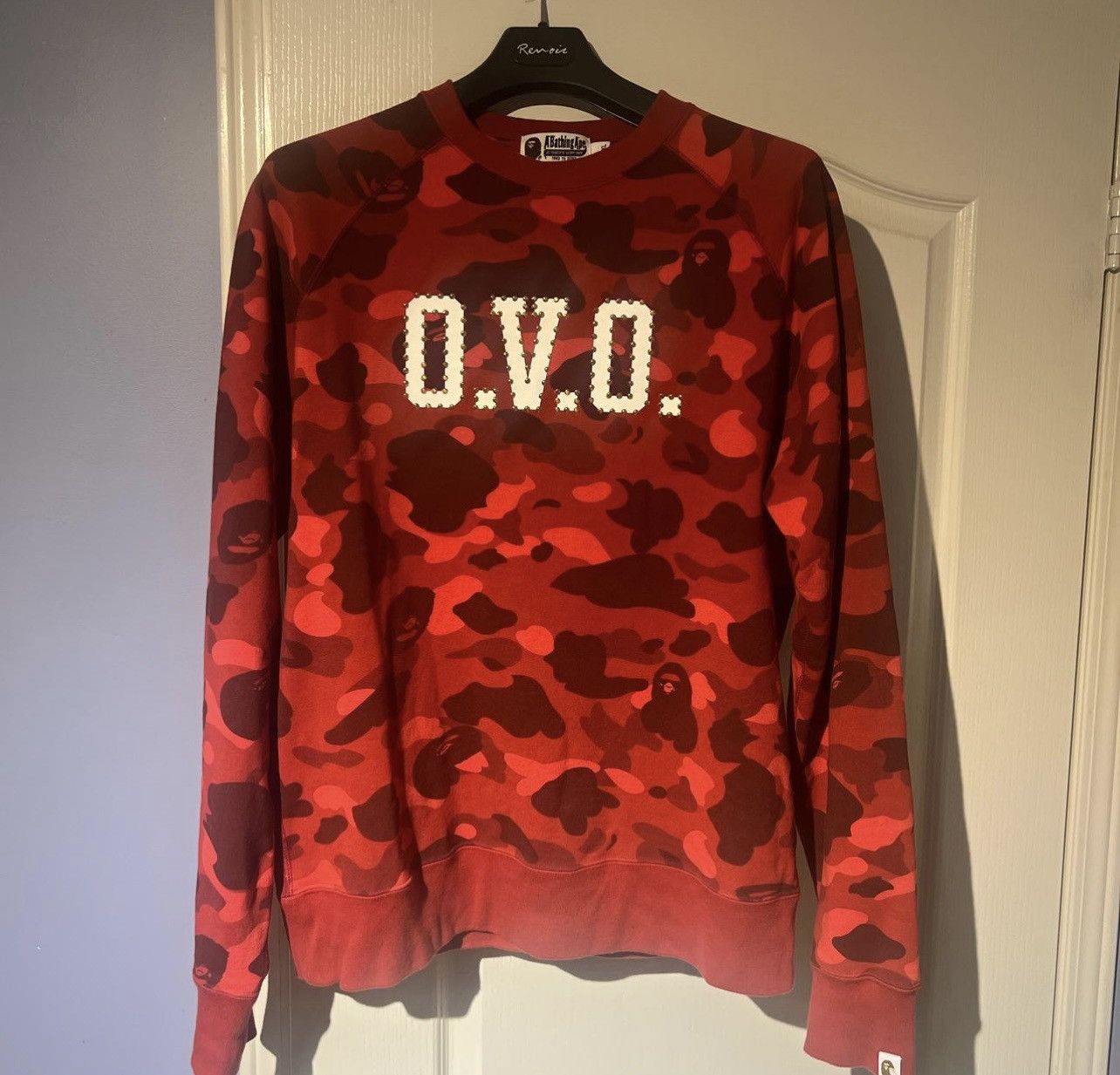 Bape × October's Very Own Bape x ovo sweater Size US XL / EU 56 / 4 - 1 Thumbnail