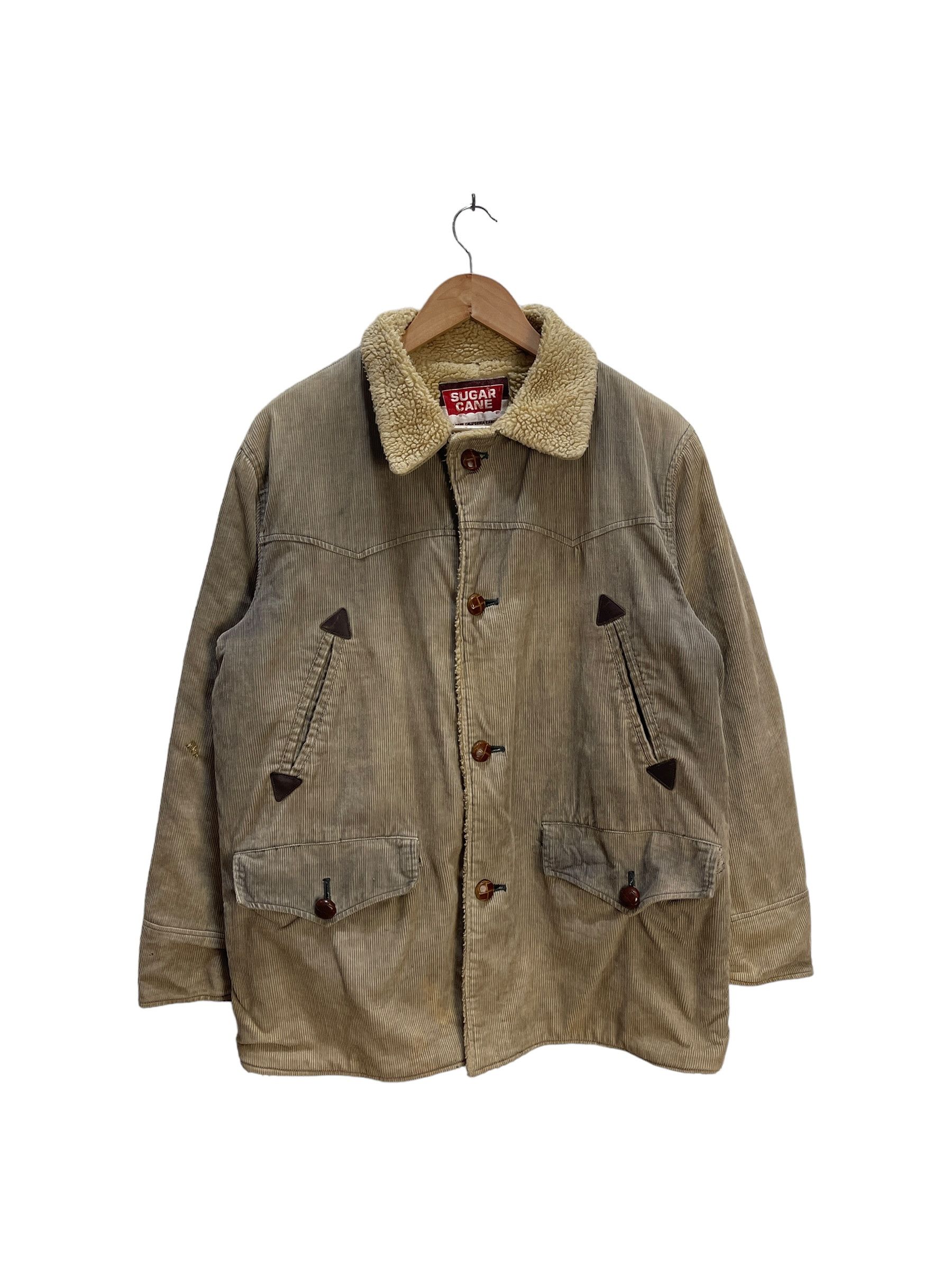 Sugar Cane Vintage Sugar Cane Sherpa Corduroy Jacket Size US M / EU 48-50 / 2 - 1 Thumbnail