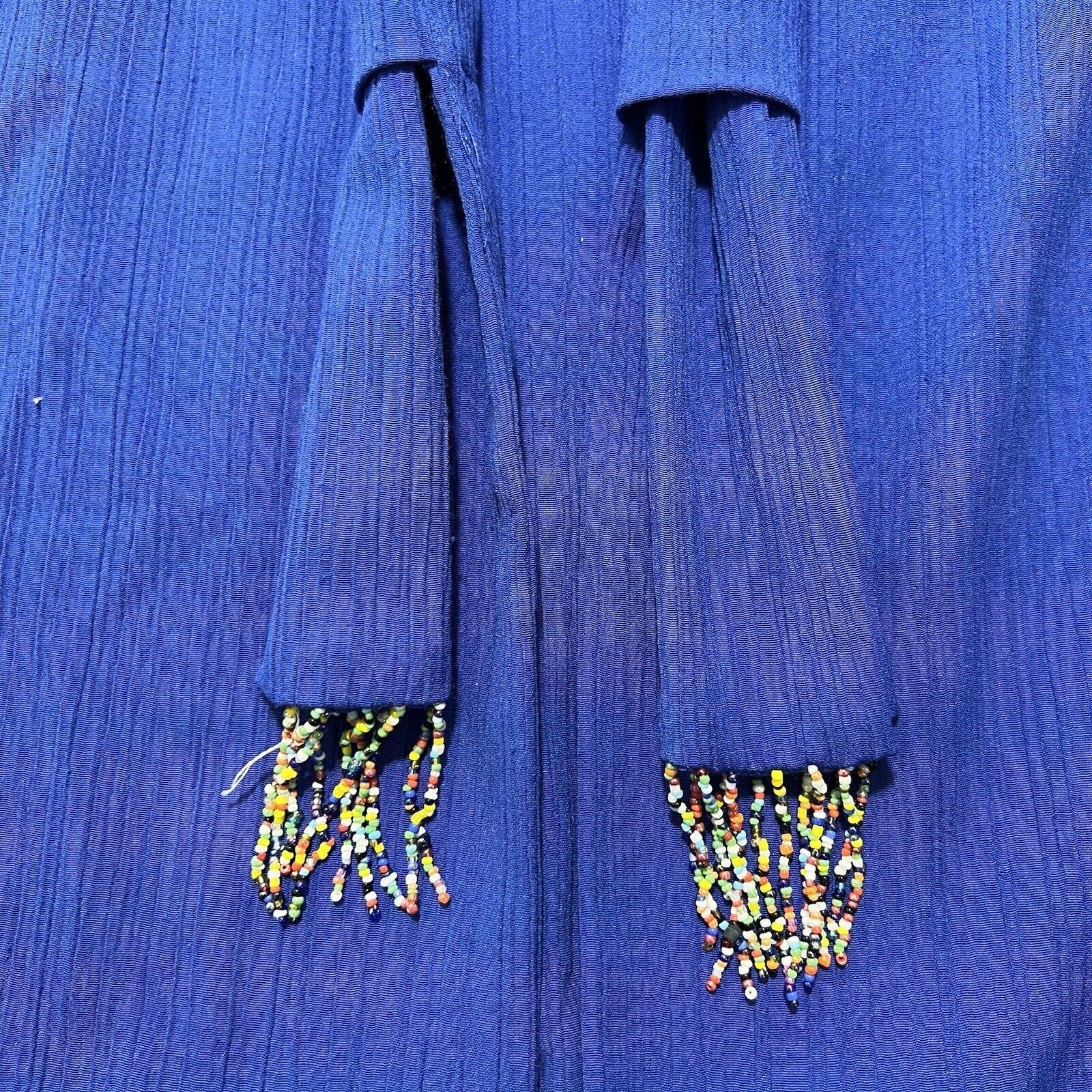 Vintage Vintage GW Originals 40 Open Front Blazer Blue Pockets USA Size M / US 6-8 / IT 42-44 - 6 Thumbnail