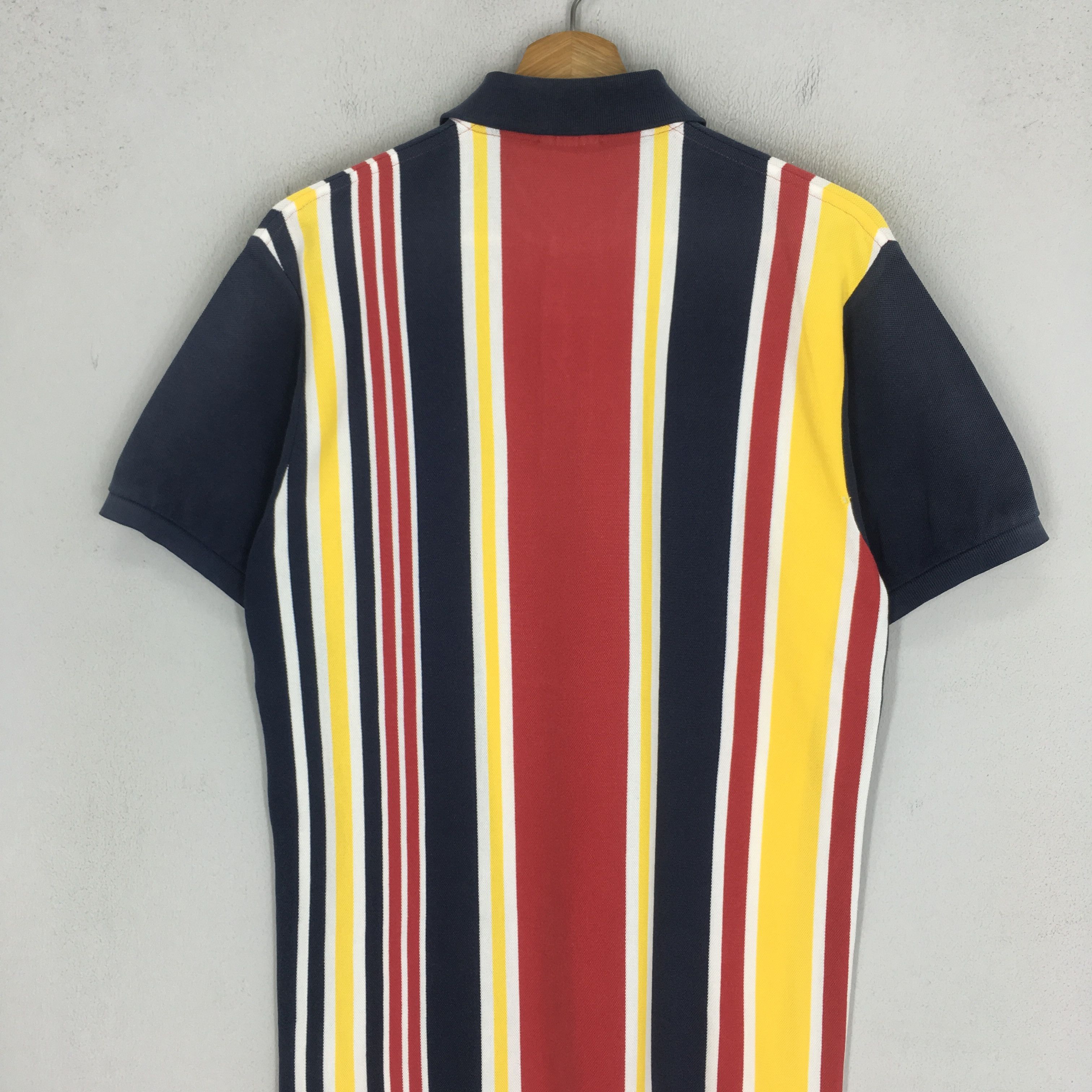 Lacoste Lacoste Polo Shirt Multicolor Stripes Size US M / EU 48-50 / 2 - 11 Thumbnail