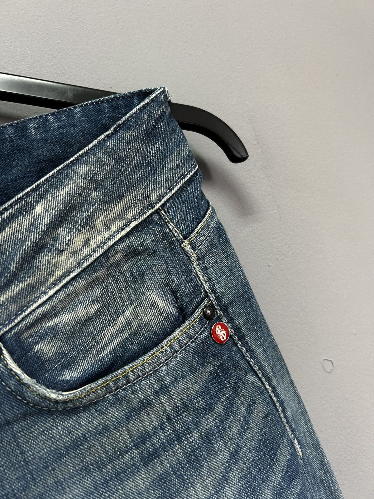 Andy Warhol Y2K Andy Warhol Pepe Jeans Art cargo JEANS Rare Retro Hype Size US 31 - 6 Thumbnail