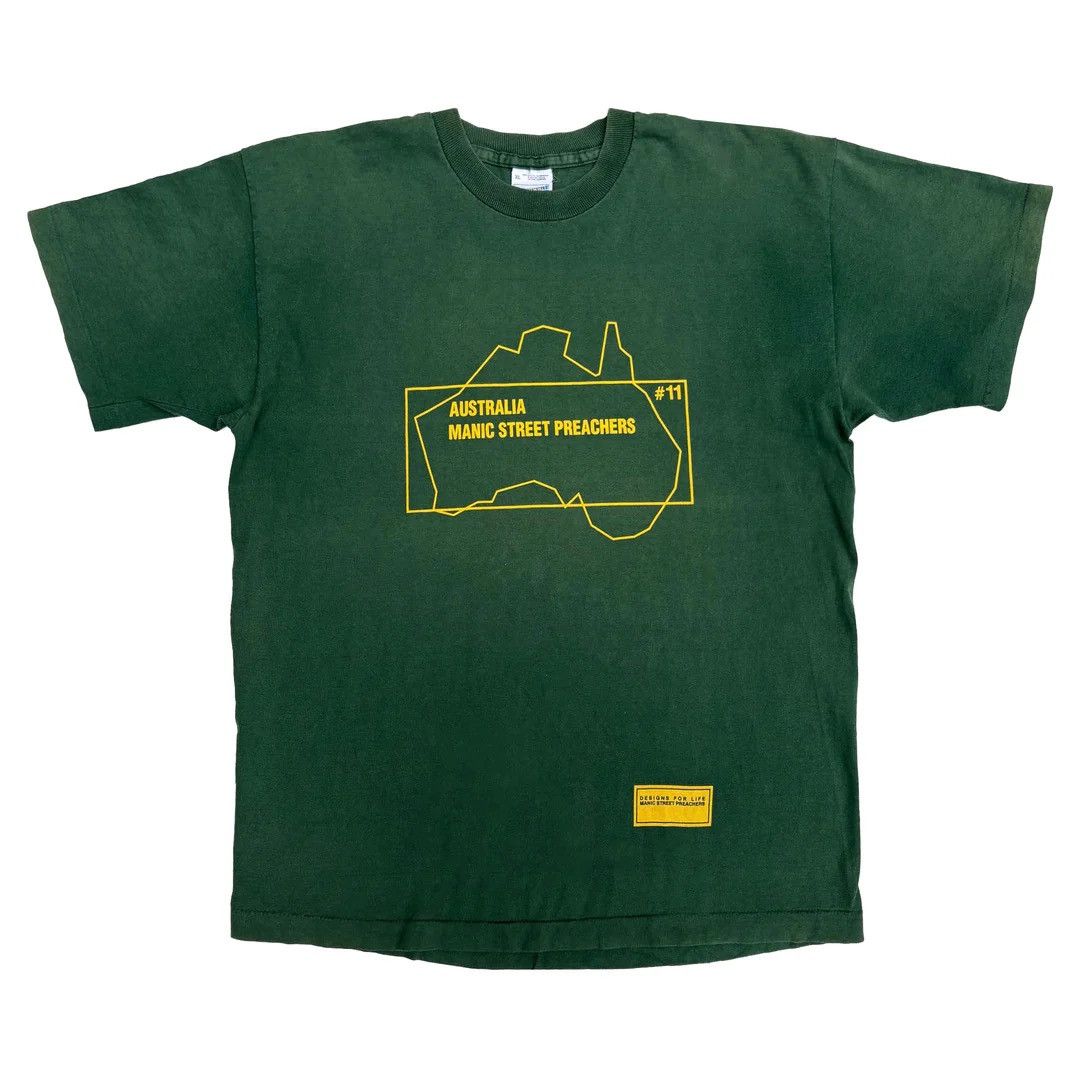 Band Tees Manic Street Preachers 1990 90s Vintage Australia T-Shirt Size US XL / EU 56 / 4 - 1 Thumbnail