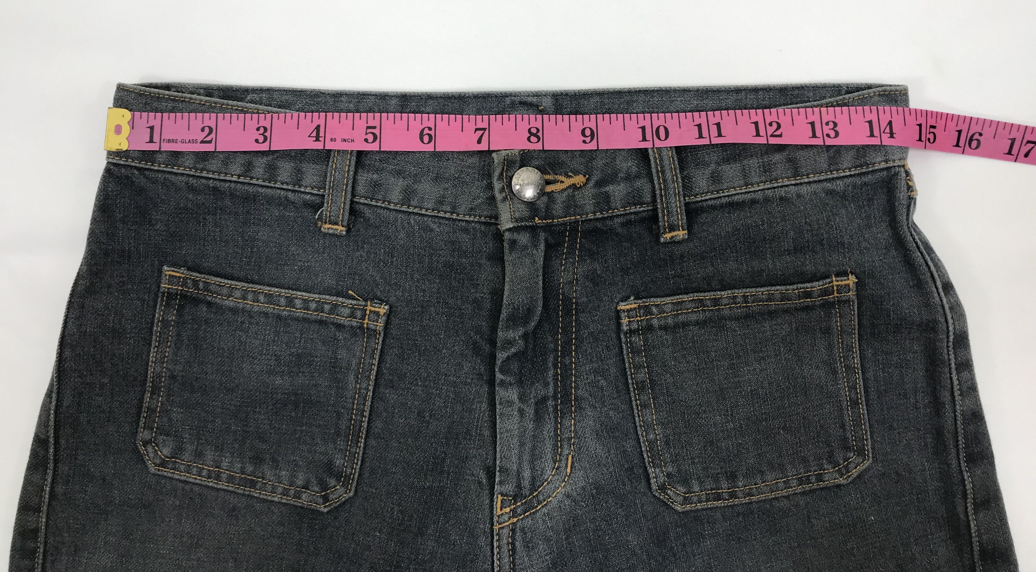 Katharine Hamnett London Vintage Katharine Hamnett London Super Flare Jeans Size 29" - 14 Thumbnail