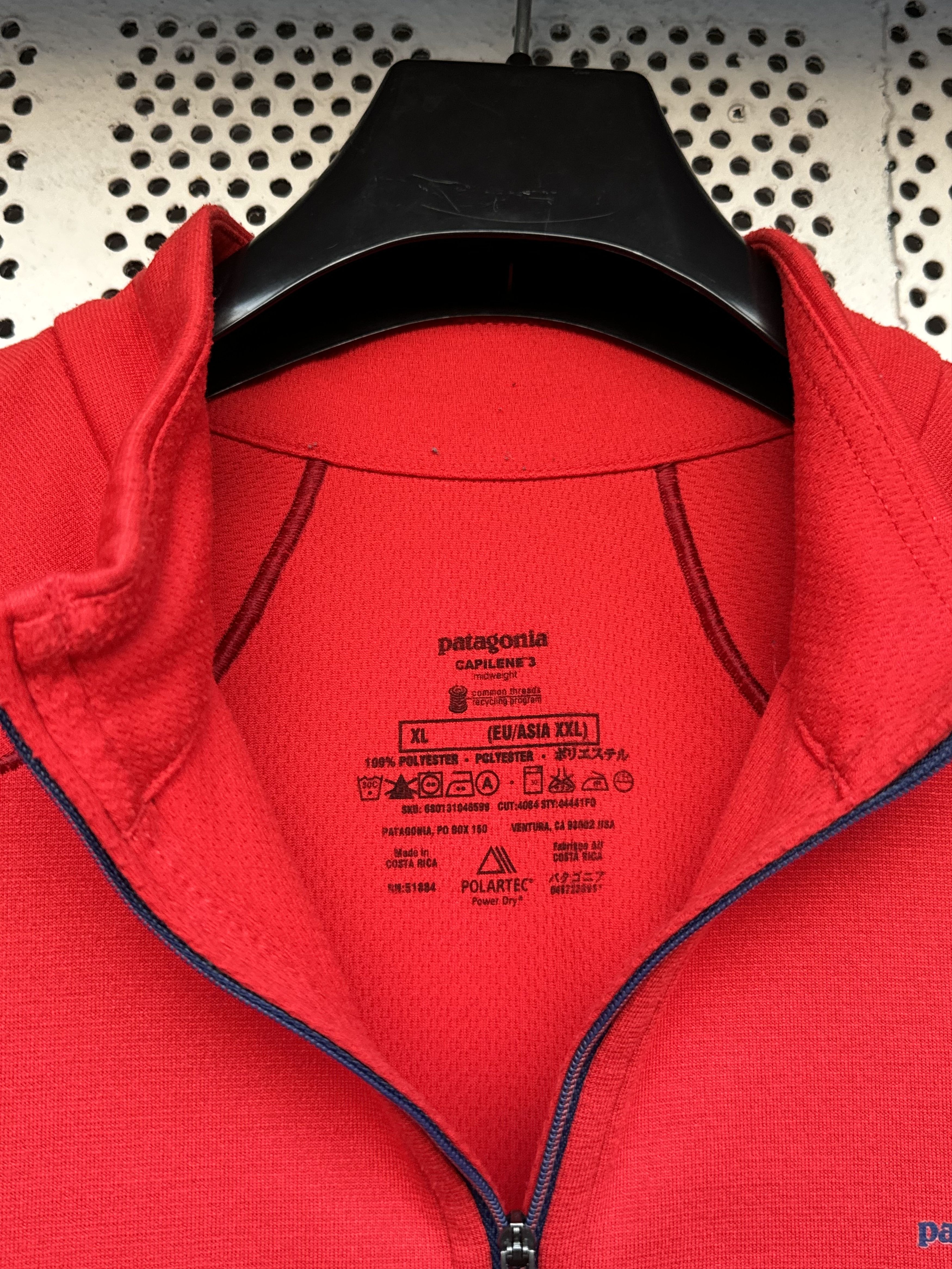 Other Patagonia Long Sleeve Red 1/4 Zip Capilene Size US XL / EU 56 / 4 - 9 Thumbnail