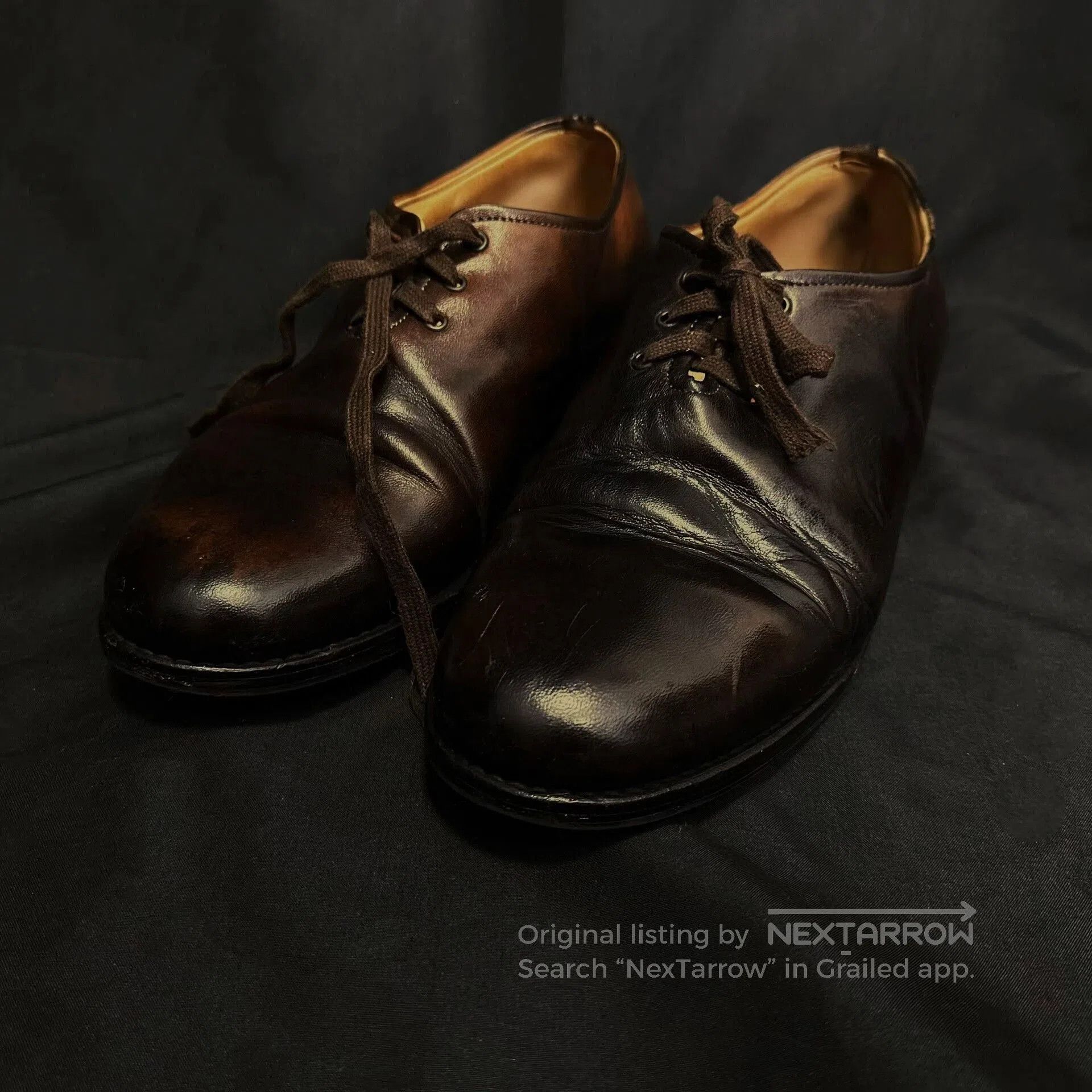 Cherevichkiotvichki cherevichkiotvichki derby leather shoes. Size US 7.5 / EU 40-41 - 1 Thumbnail