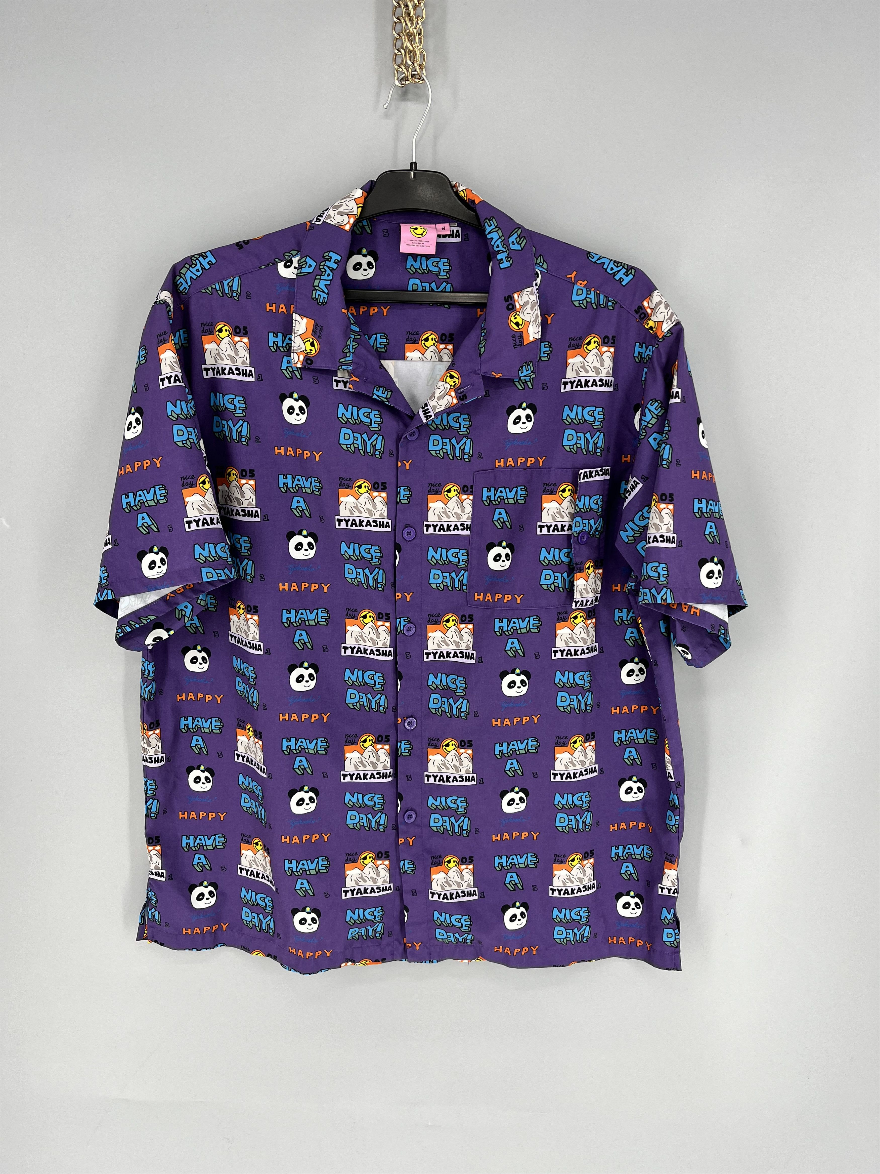 Vintage Mens Vintage Crazy Shirt TYAKASHA Hawaiian Size S Size US S / EU 44-46 / 1 - 1 Thumbnail