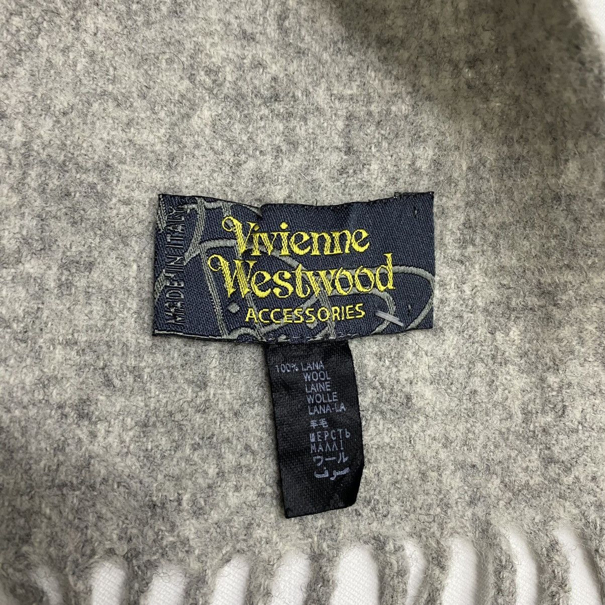 Vivienne Westwood VIVIENNE WESTWOOD SCARF MUFFLER LUX022 Size ONE SIZE - 6 Thumbnail