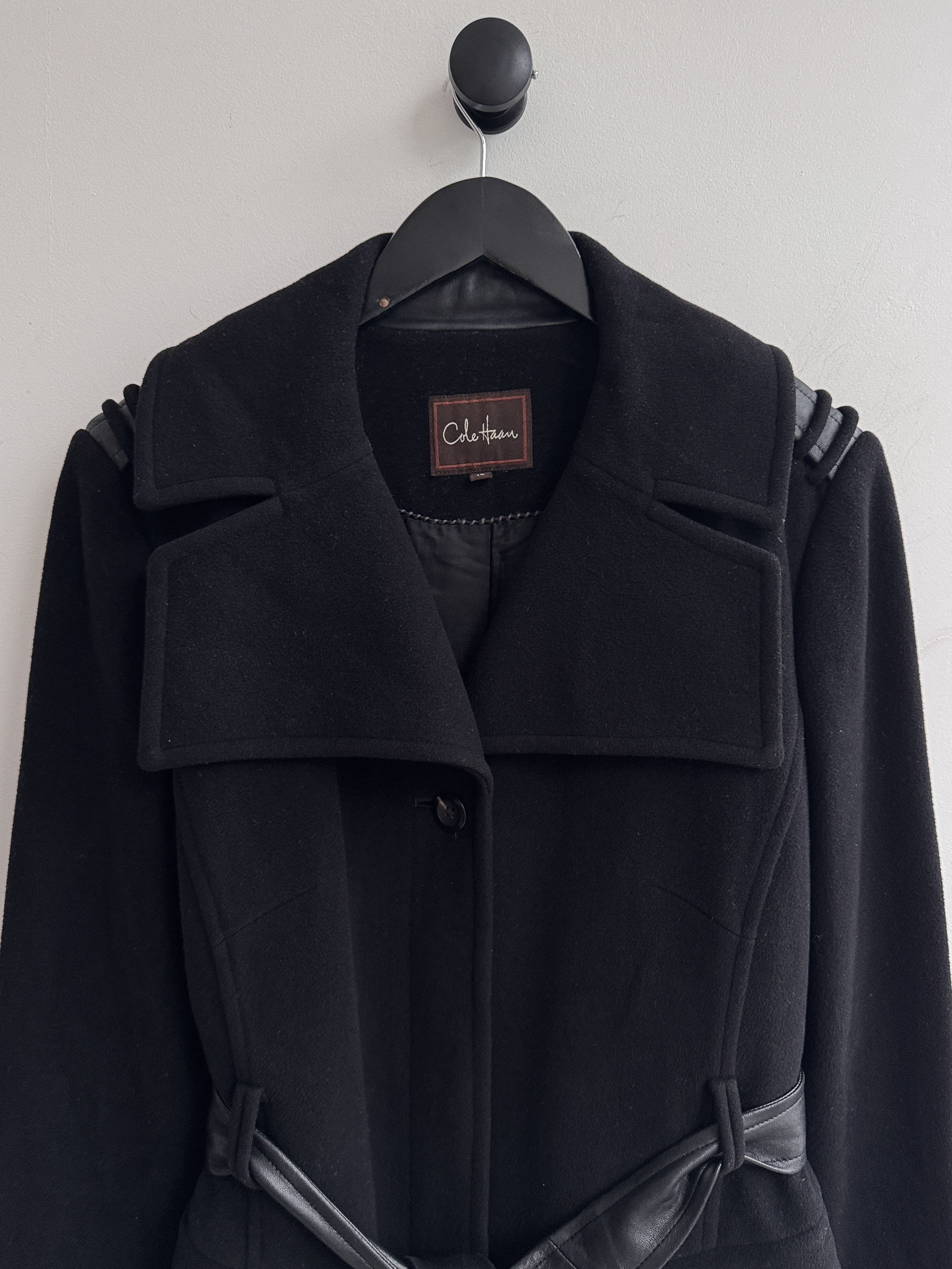 Cole Haan Cole Haan Wool Coat Size M / US 6-8 / IT 42-44 - 4 Thumbnail