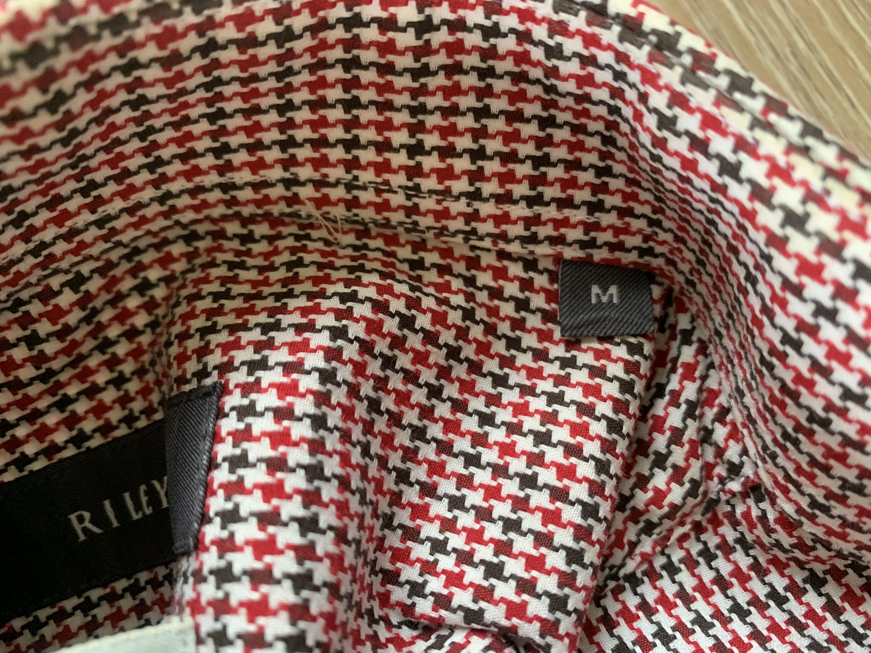 Briggs & Riley Riley Men's Button Check Plaid Long Sleeve Shirt Size US M / EU 48-50 / 2 - 8 Thumbnail