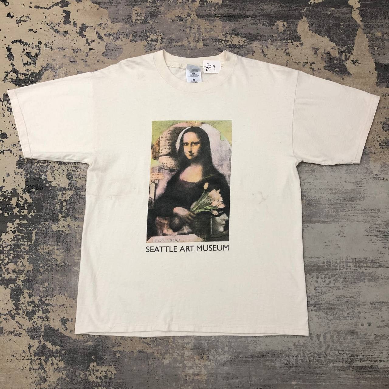 Vintage T521 VTG MONA LISA SEATTLE ART MUSEUM TEE | Grailed