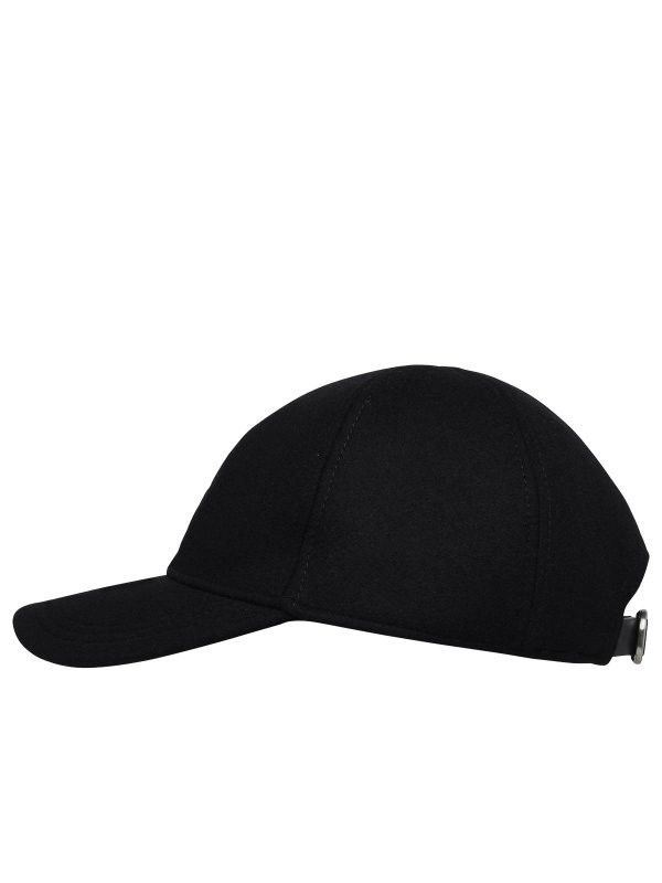 Jil Sander o1loc1c1124 Size: OS/ Cappellino in Black Size ONE SIZE - 2 Thumbnail