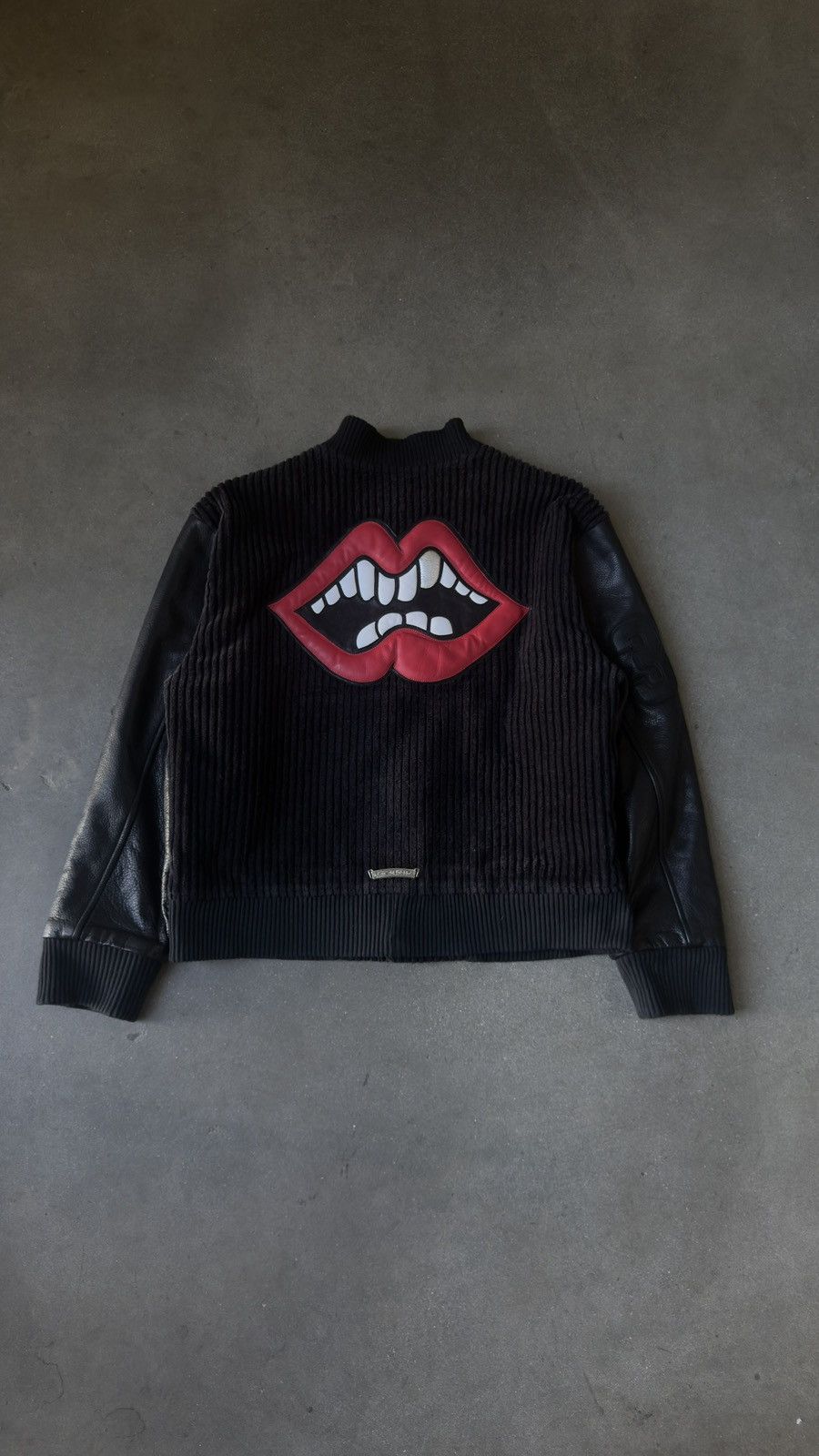 Chrome Hearts RARE! Chrome Hearts Matty Boy Lips CrossPatch Varsity Jacket Size US S / EU 44-46 / 1 - 2 Thumbnail
