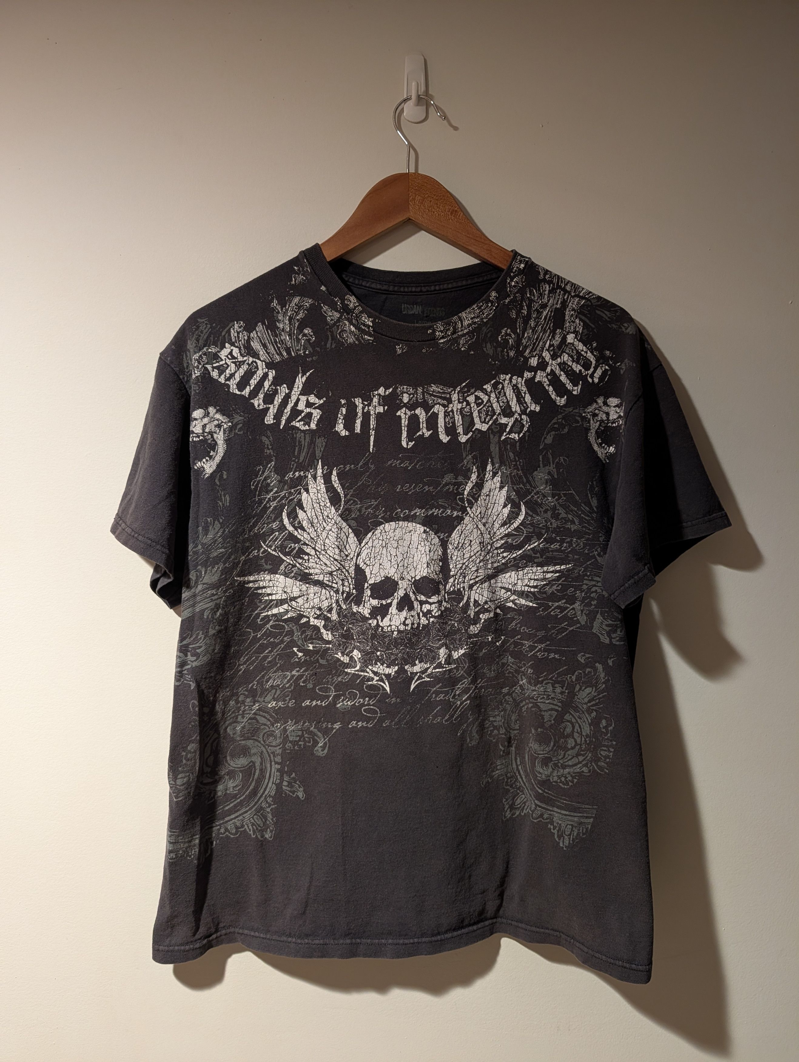 Affliction Vintage Y2K Souls of Integrity Affliction Skull T-Shirt Size US L / EU 52-54 / 3 - 1 Thumbnail