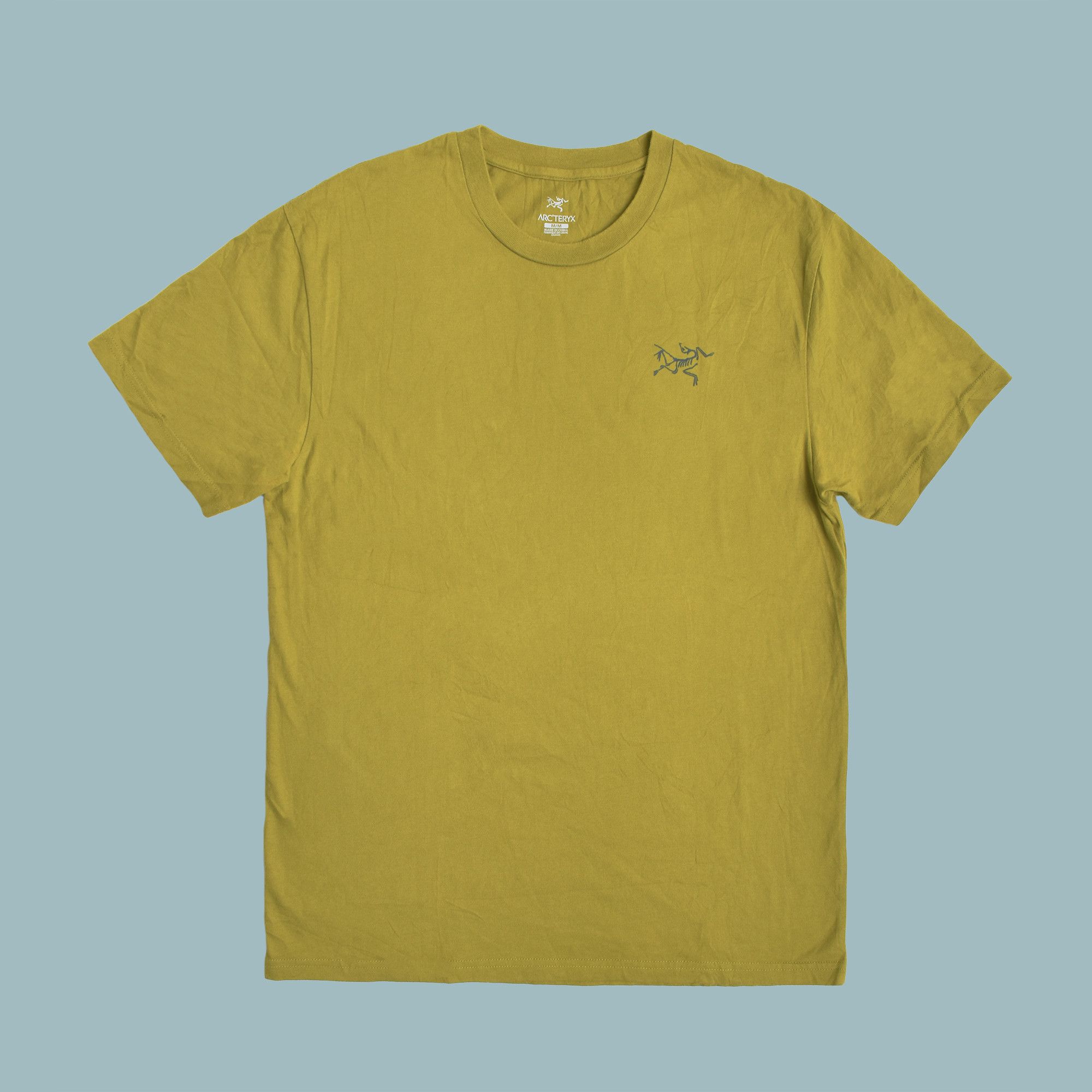 image of Arcteryx Arc’Teryx Olive Green Logo Cotton T-Shirt Good Condition, Men's (Size Medium)