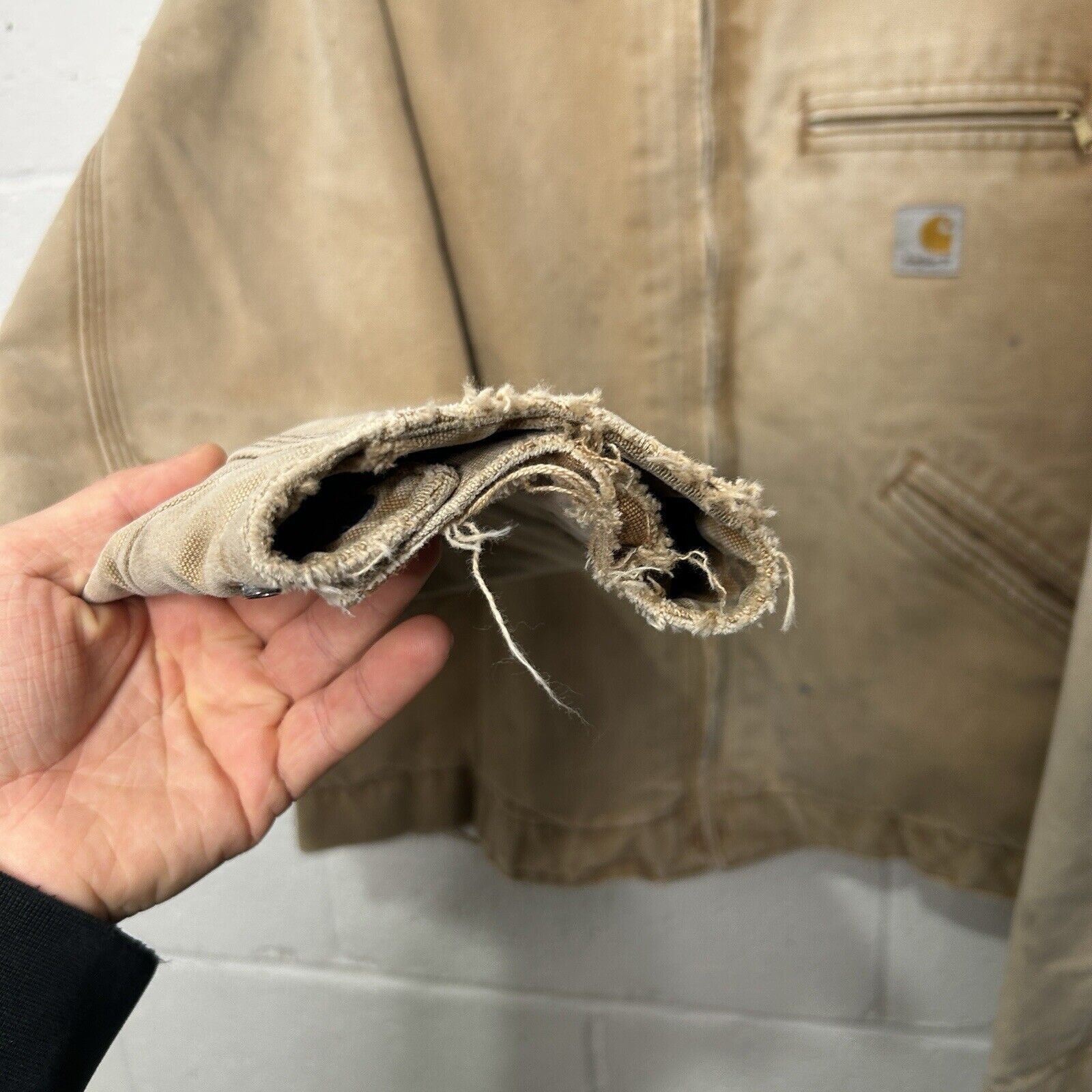 Carhartt Vintage Carhartt Blanket-Lined Detroit Jacket “Brown” J01 Size US XL / EU 56 / 4 - 9 Thumbnail