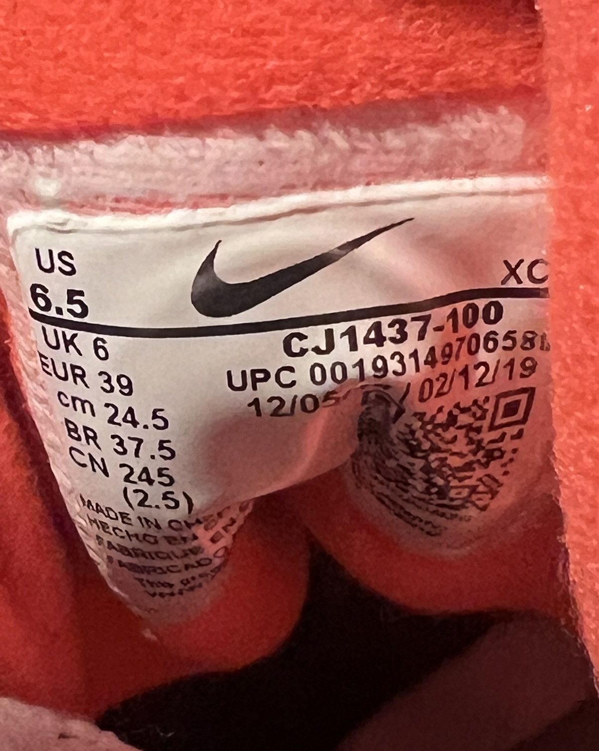 Nike CLEAN Nike Air Tech Challenge II size 6.5 Agassi Lava Pink Size US 6.5 / EU 39-40 - 9 Thumbnail