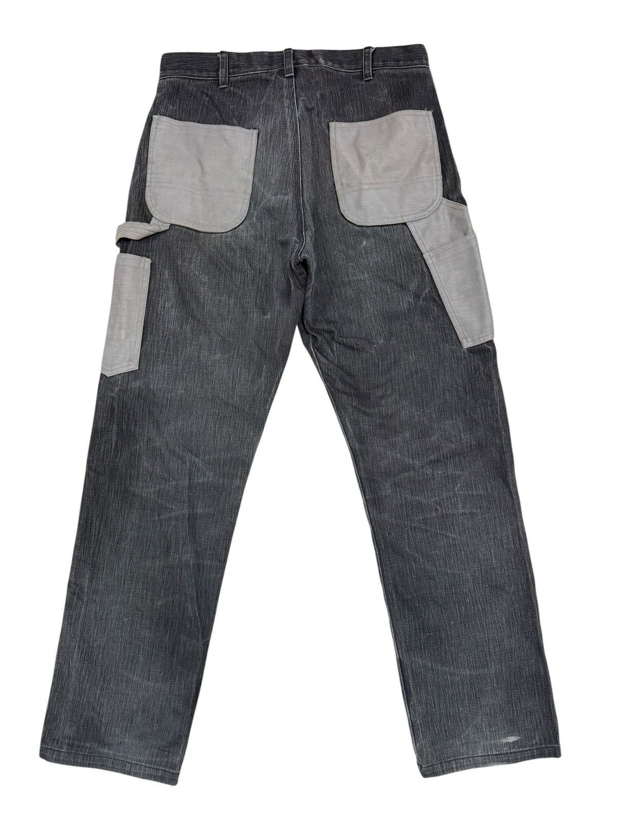 Slayer Japan Brand SLAYER GUARD FORCE Double Knee Pants Denim Style Size US 32 / EU 48 - 7 Thumbnail