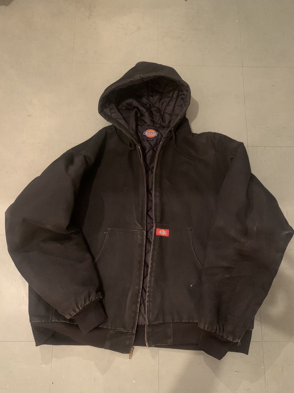 image of Dickies Vintage Black Work Jacket, Men's (Size 2XL)