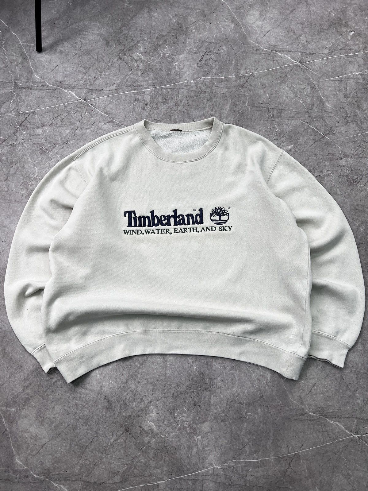 Timberland × Vintage VINTAGE BIG LOGO 90s retro timberland CREWNECK SWEATSHIRT Size US XL / EU 56 / 4 - 1 Thumbnail