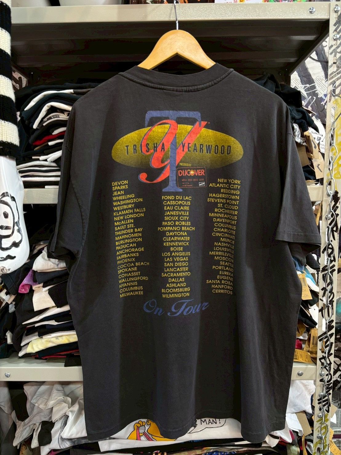Band Tees Vintage Trisha 90’s Size US XL / EU 56 / 4 - 6 Thumbnail