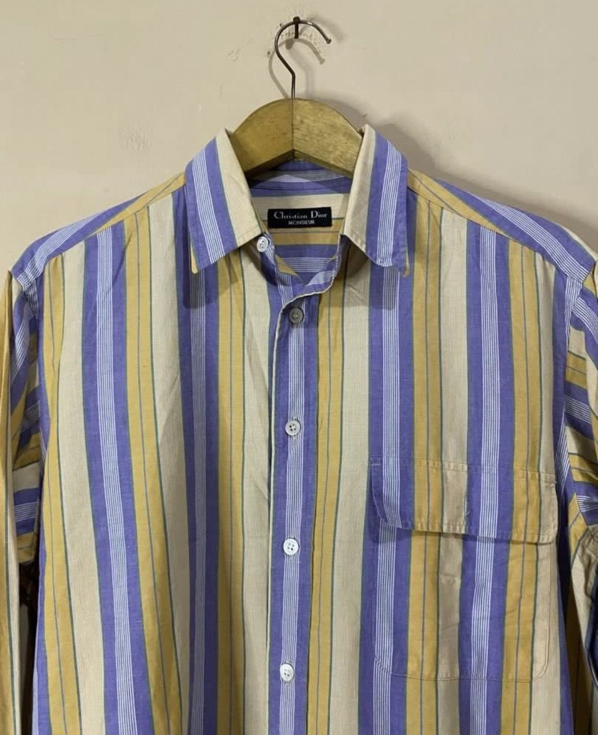 Christian Dior Monsieur × Dior Christian Dior Monsieur Striped Shirt Size US S / EU 44-46 / 1 - 3 Thumbnail