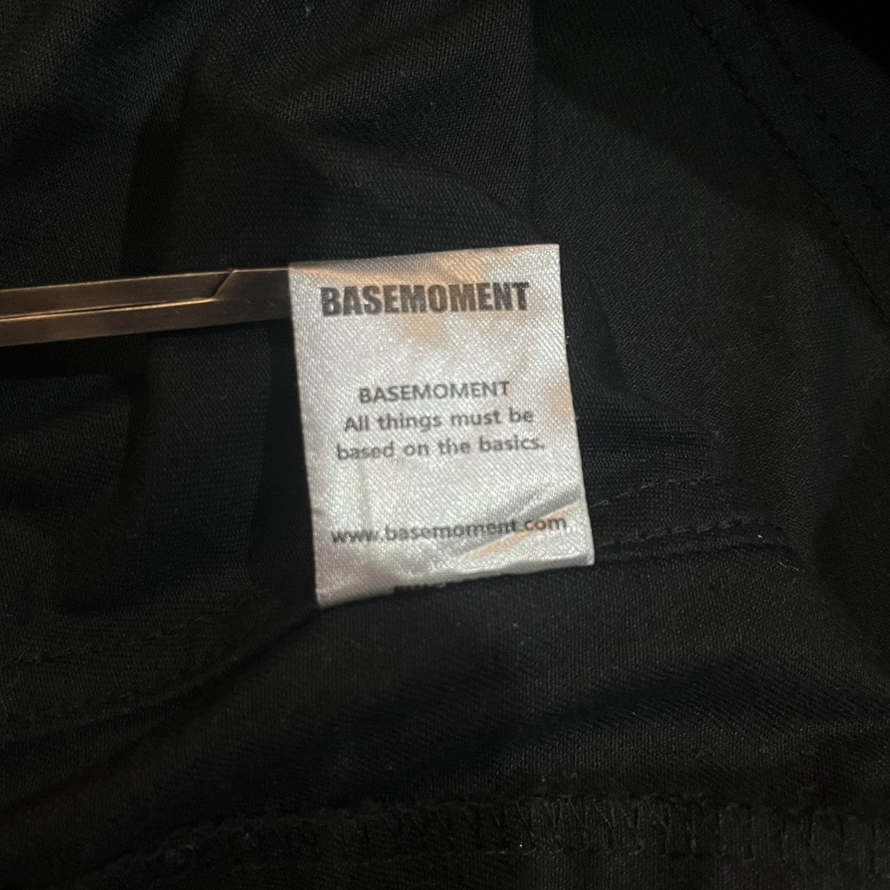 Japanese Brand basemoment jesuits cross black denim jacket Size US L / EU 52-54 / 3 - 8 Thumbnail