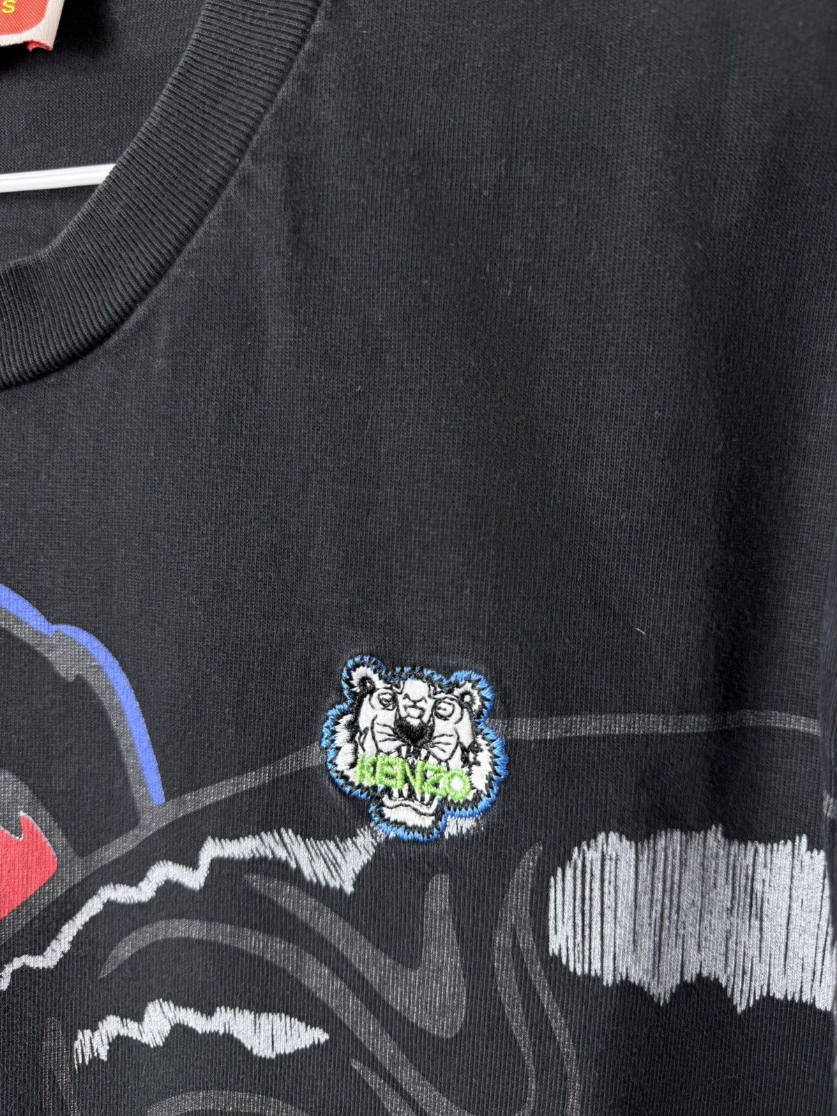 Kenzo Kenzo Paris Tiger Full Print T Shirt Size US XL / EU 56 / 4 - 5 Thumbnail
