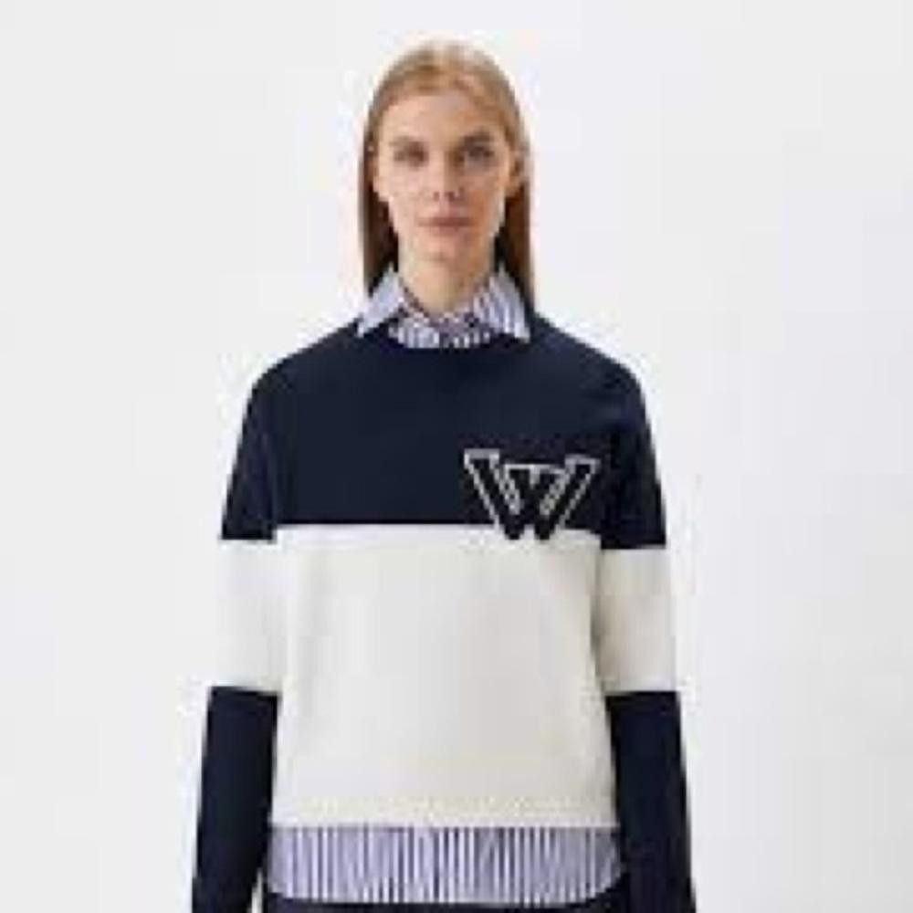 Designer Weekend Max Mara Label-cut Logo Knitted Yarn Sweater Sz:M Size M / US 6-8 / IT 42-44 - 7 Thumbnail