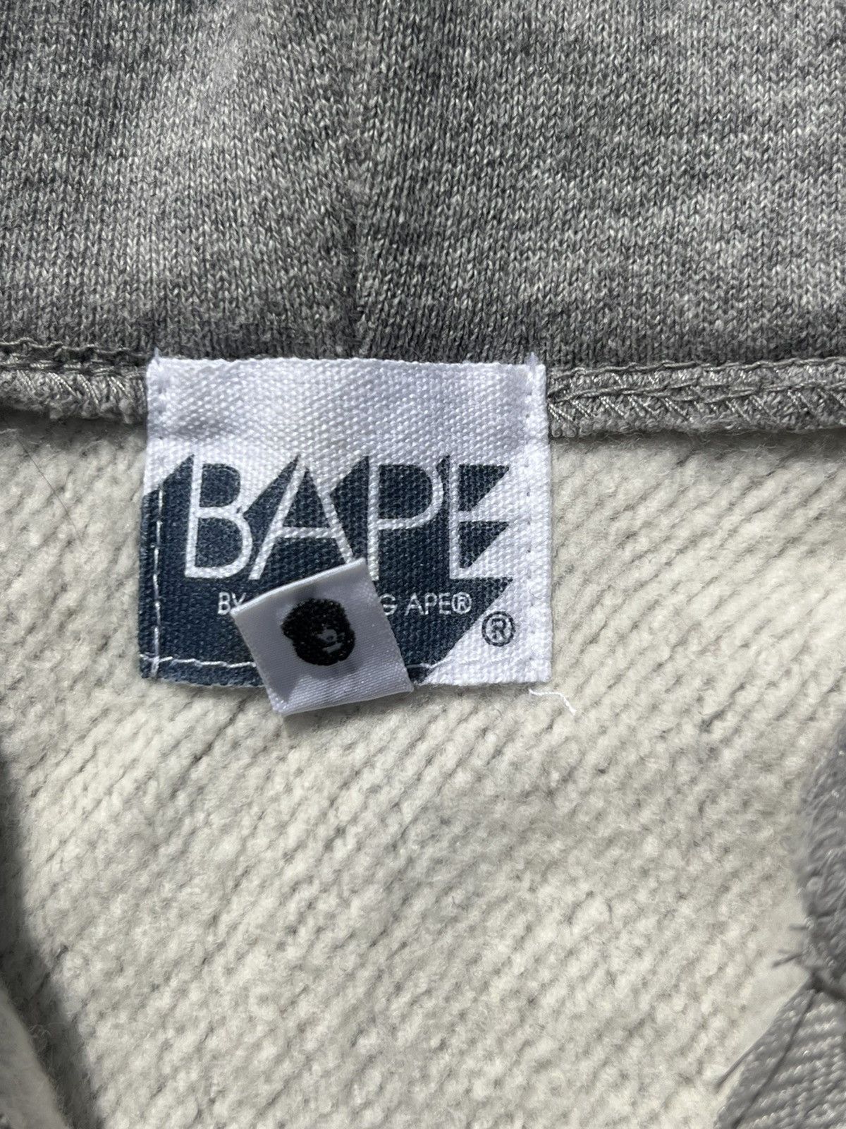 Bape × Kaws ARCHIVAL BAPE x KAWS "Chomper" Full-Zip Hoodie (Grey) Size US L / EU 52-54 / 3 - 12 Thumbnail