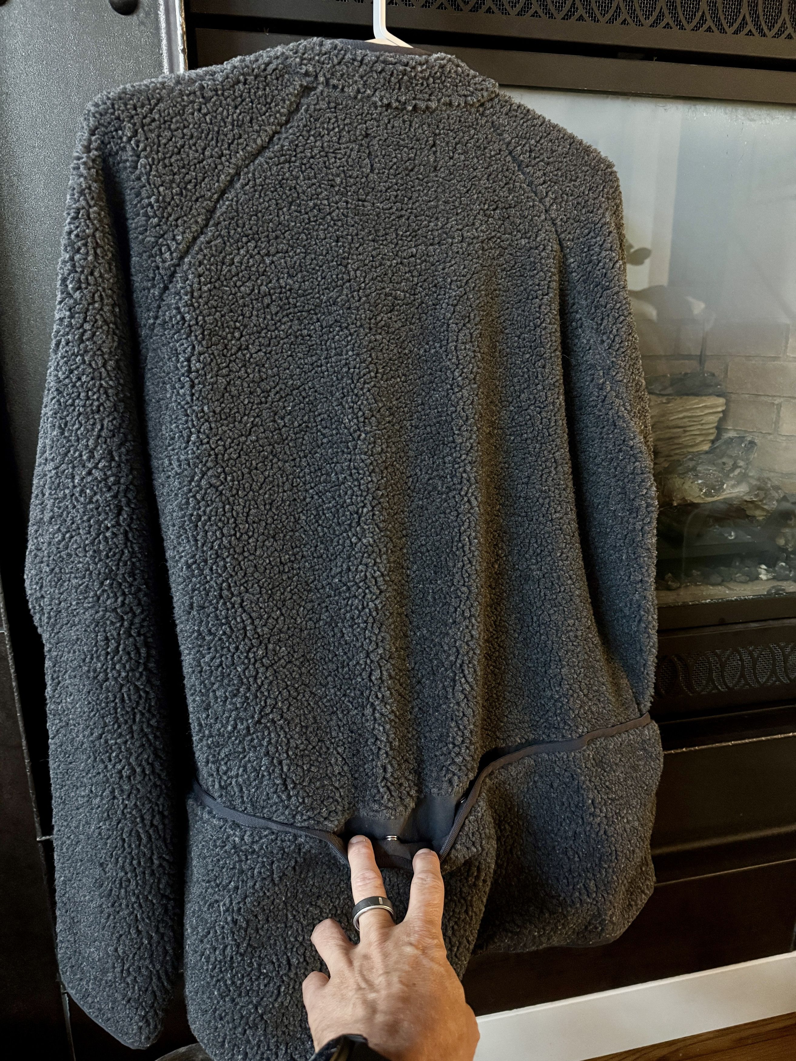 Folk Folk Luxury Grey Fleece Zip Jacket. Size (6) Fits US XL Size US XL / EU 56 / 4 - 10 Thumbnail