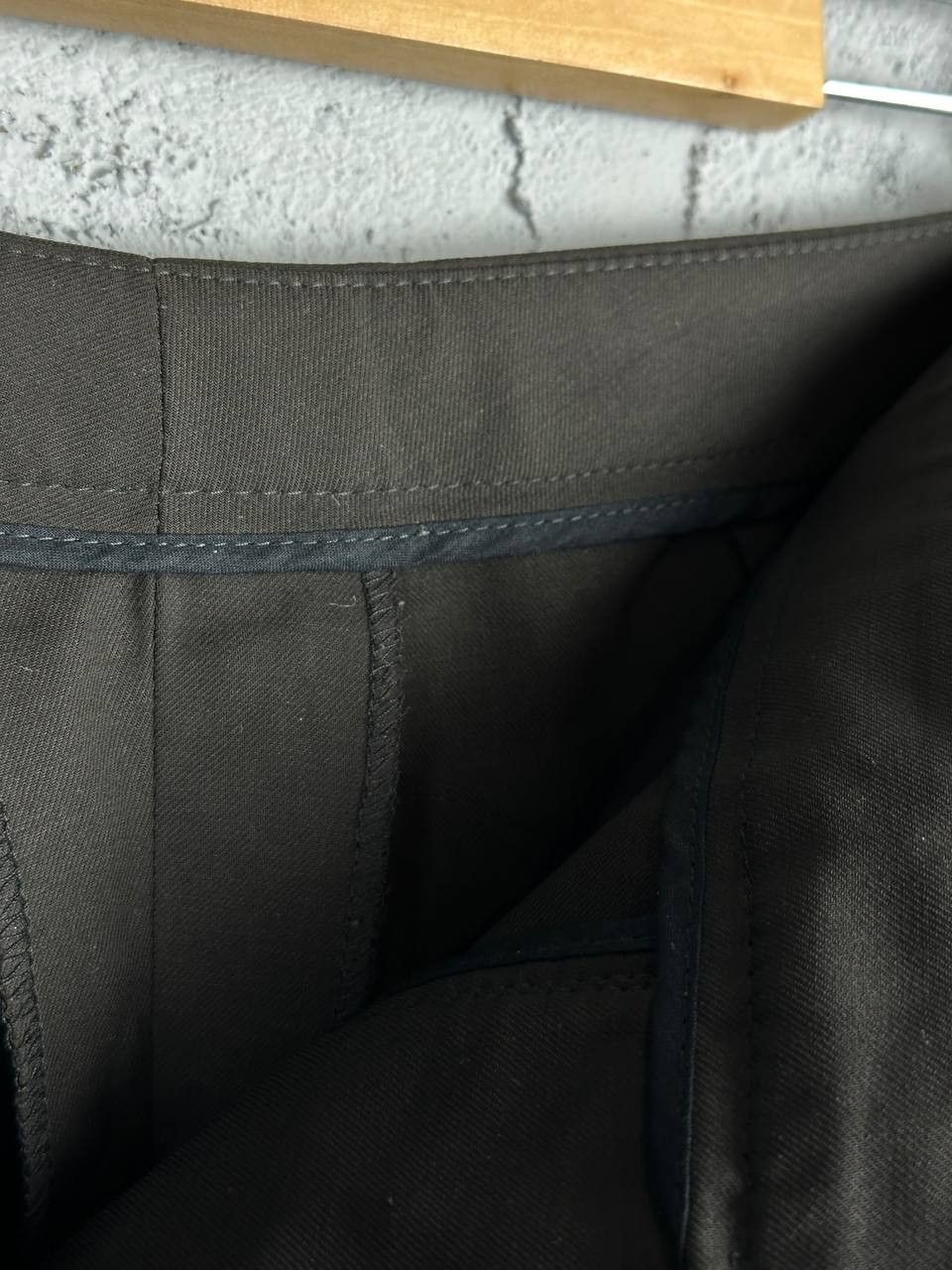 Loro Piana LORO PIANA Wool Women Wide Casual Trousers Size 28" / US 6 / IT 42 - 10 Thumbnail