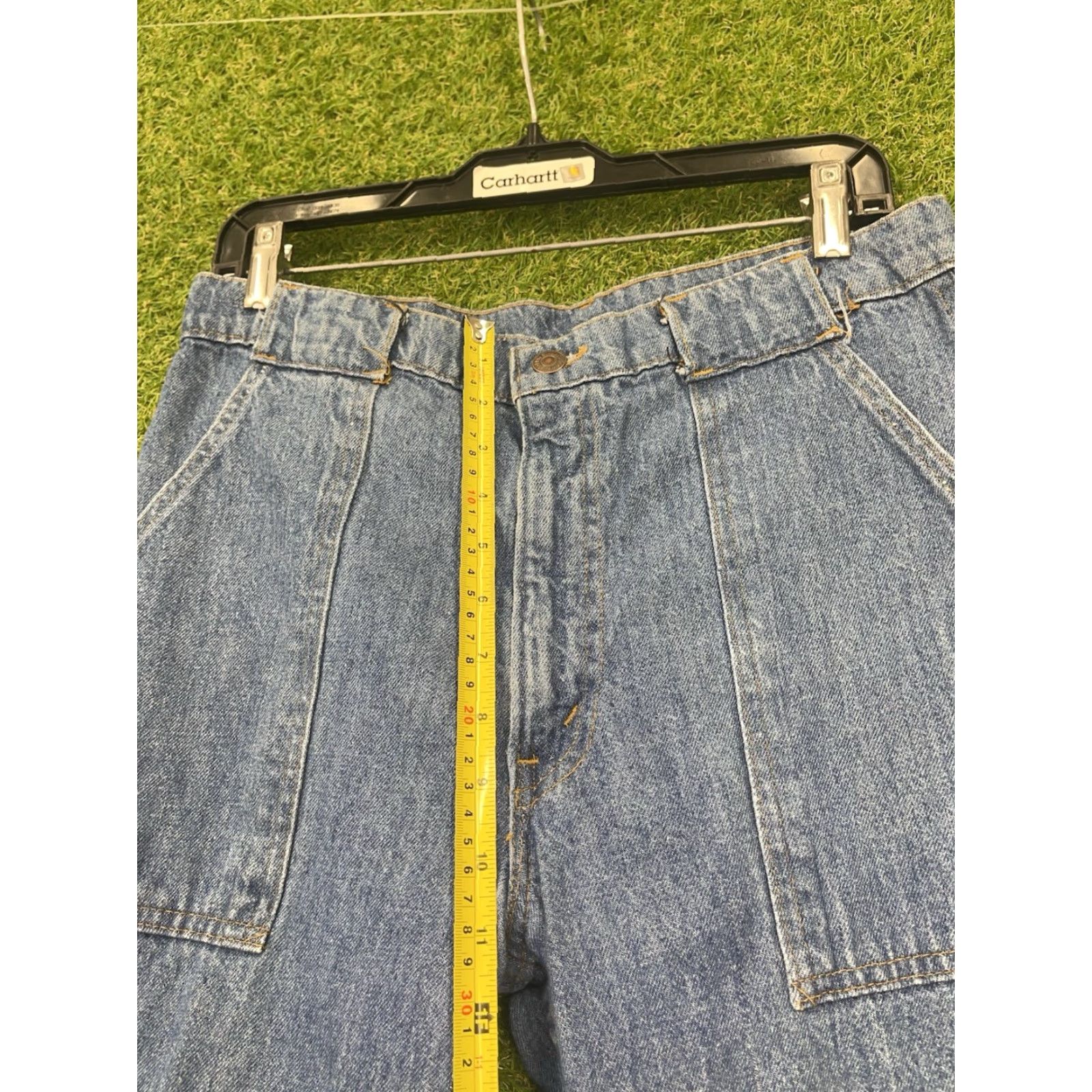 Levi's VINTAGE Levi's Bell Bottom Jeans Jeans Womens 28x33 Medium Wash 1970s Hipster Bohemian 90s Mens Girls? Size 34" / US 12 / IT 48 - 4 Thumbnail