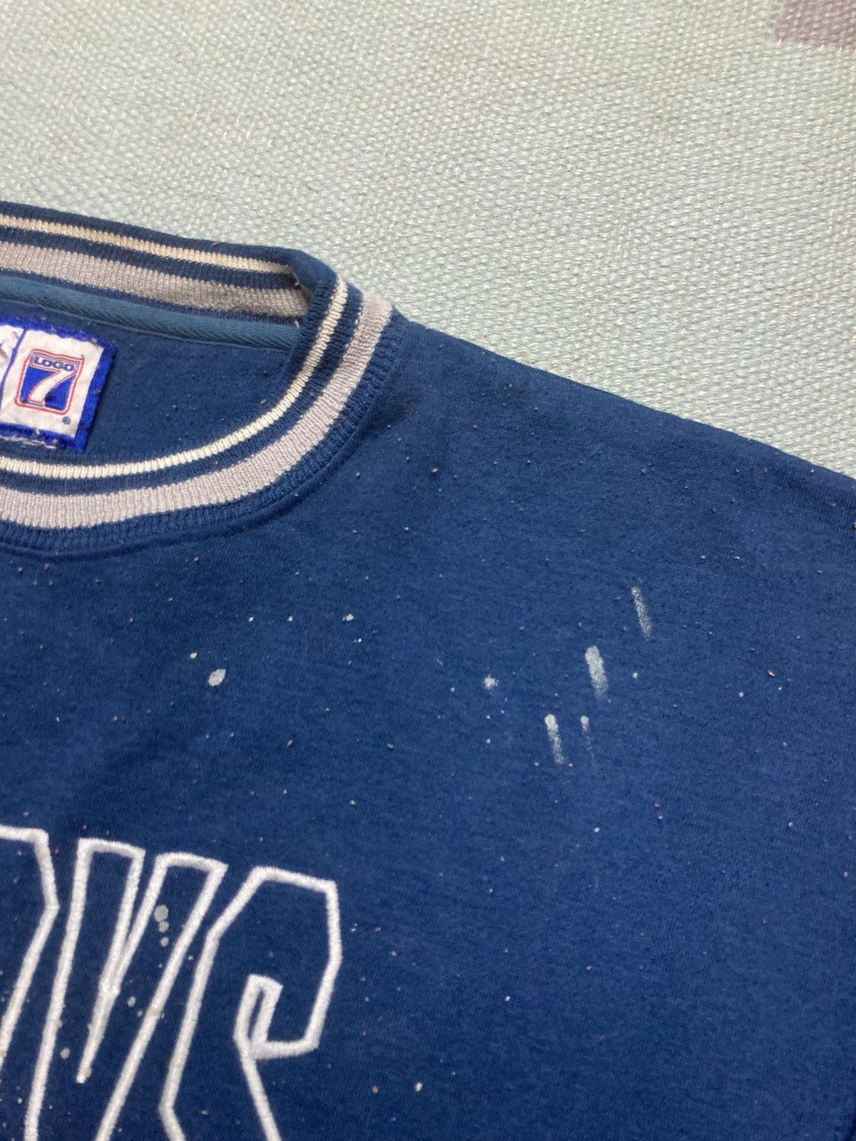 Logo 7 × Vintage Vtg 90s sweatshirt Dallas cowboys NFL logo 7 embroidered XL Size US XL / EU 56 / 4 - 3 Thumbnail