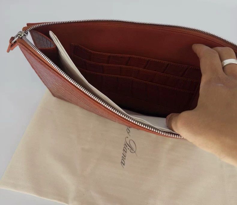Loro Piana LORO PIANA size os Alligator skin handbag, briefcase Size ONE SIZE - 7 Thumbnail