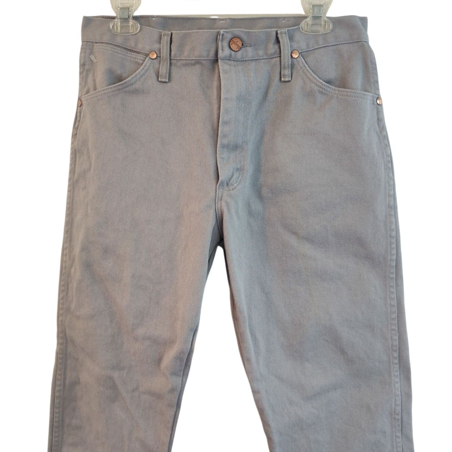 Wrangler Vtg Wrangler Checotah Jeans Original Fit Gray Men Size 32 Size US 32 / EU 48 - 2 Thumbnail