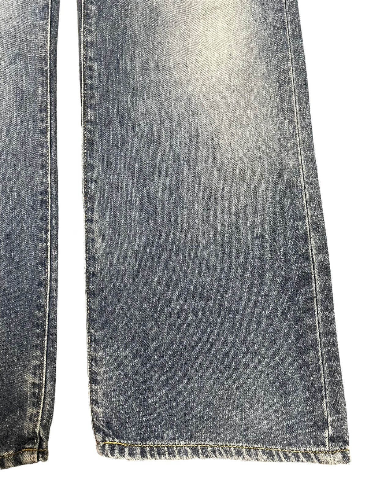 Gap Vintage Gap Blue Faded Wash Style Distressed Loose Jeans Size US 32 / EU 48 - 8 Thumbnail